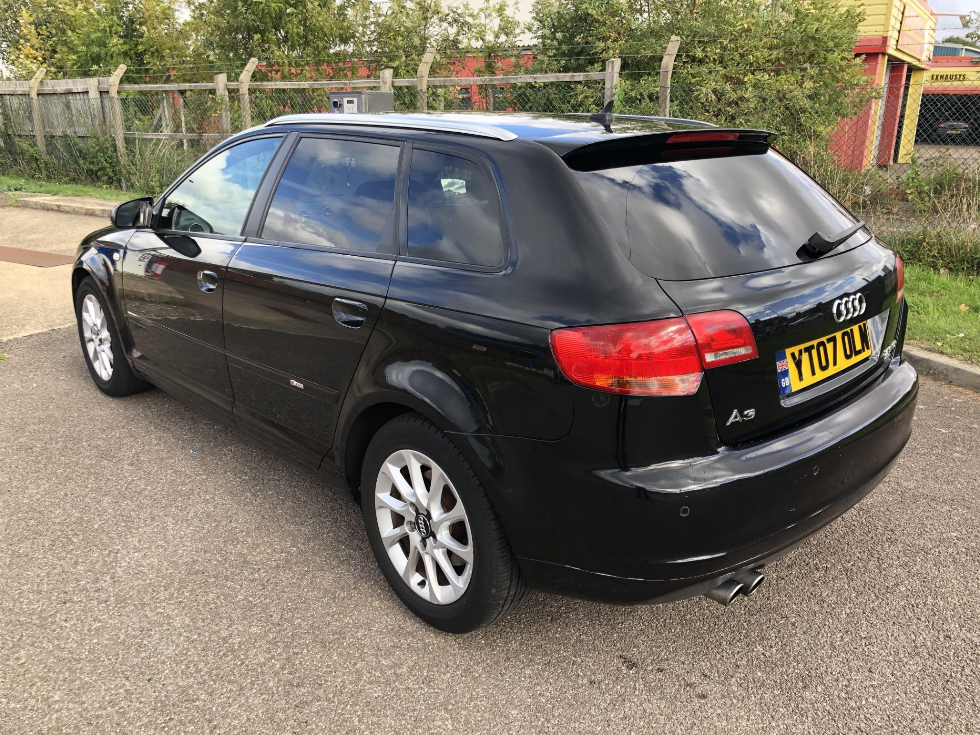 2007 AUDI A3 S LINE TDI S/BACK A BLACK HATCHBACK *NO VAT* - Image 5 of 18