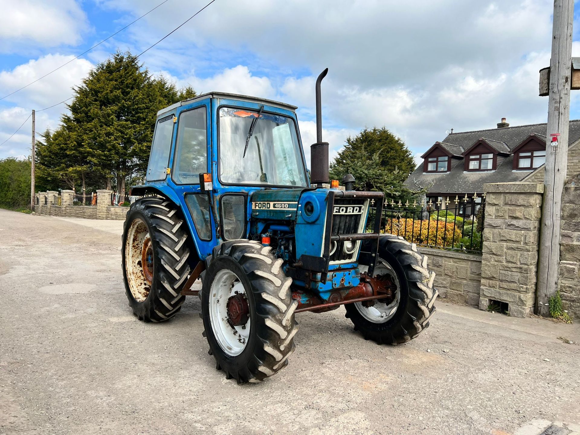 Ford 4600 4WD Tractor, Runs And Drives, Showing A Low 1752 Hours! *PLUS VAT*