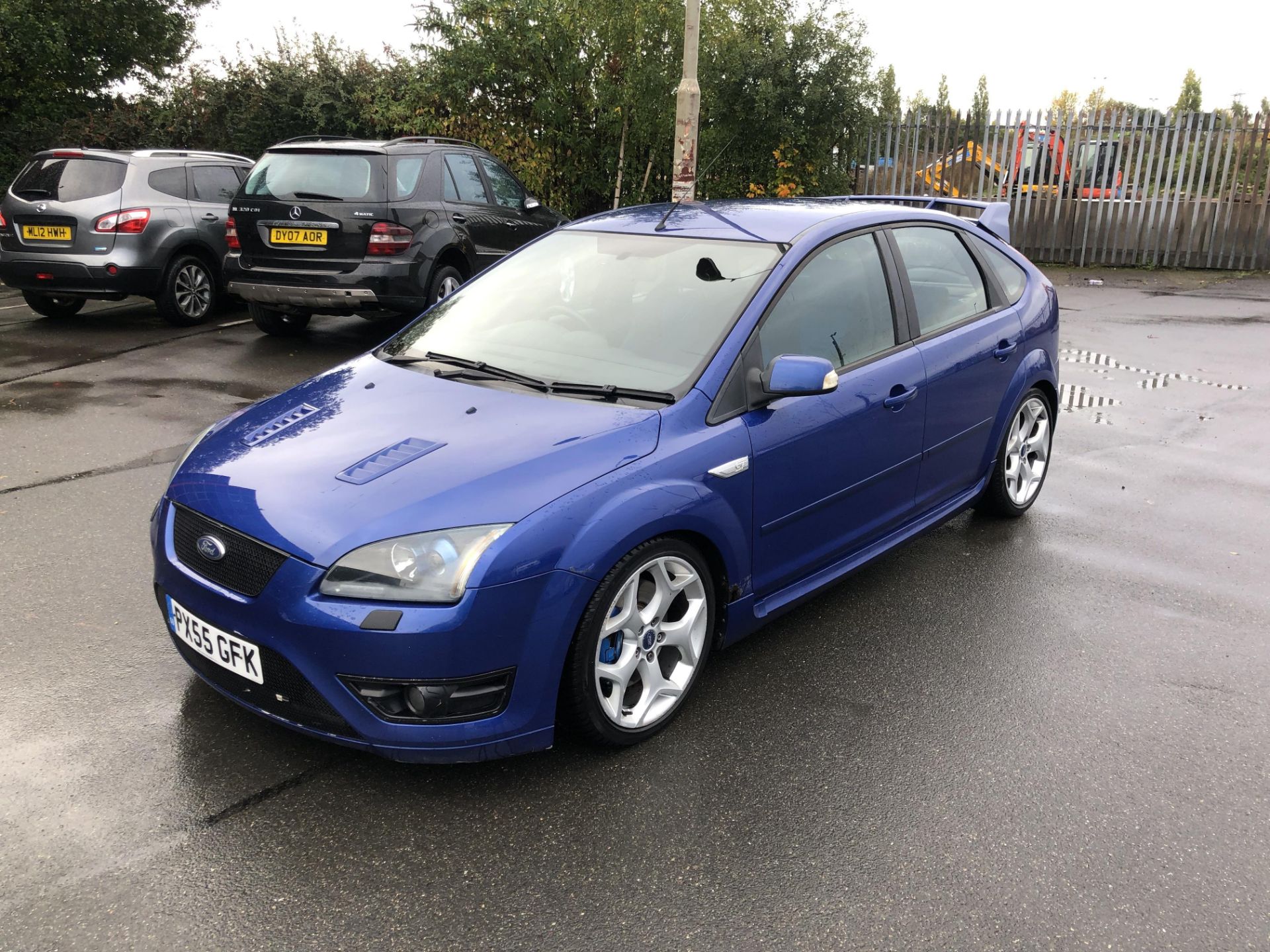 2006/55 REG FORD FOCUS ST-2 BLUE PETROL 2.5 MANUAL HATCHBACK *NO VAT* - Image 3 of 17