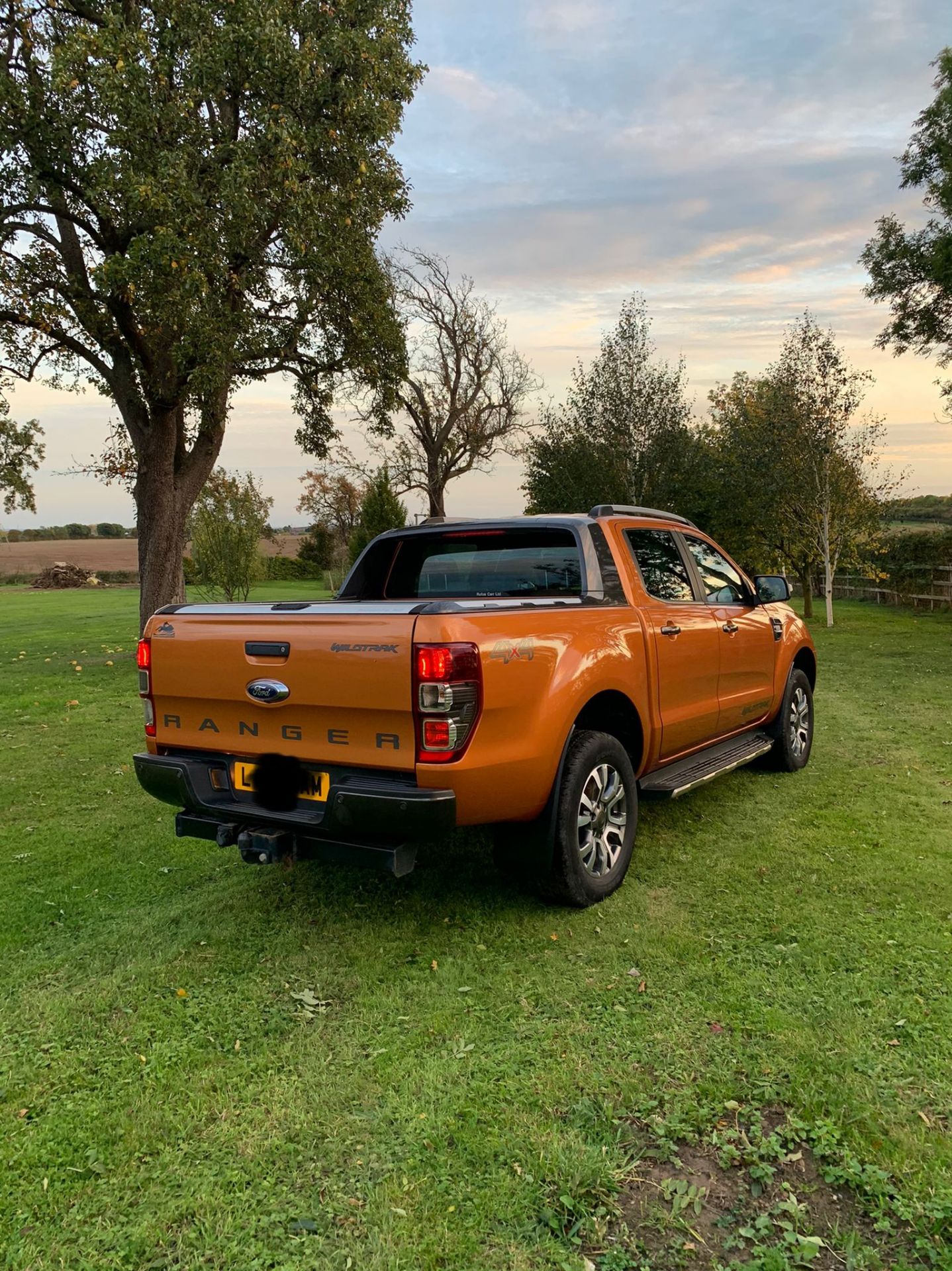 2018 FORD RANGER WILDTRAK 4X4 TDCI AUTO ORANGE PICK UP - TOWBAR *PLUS VAT* - Image 7 of 19