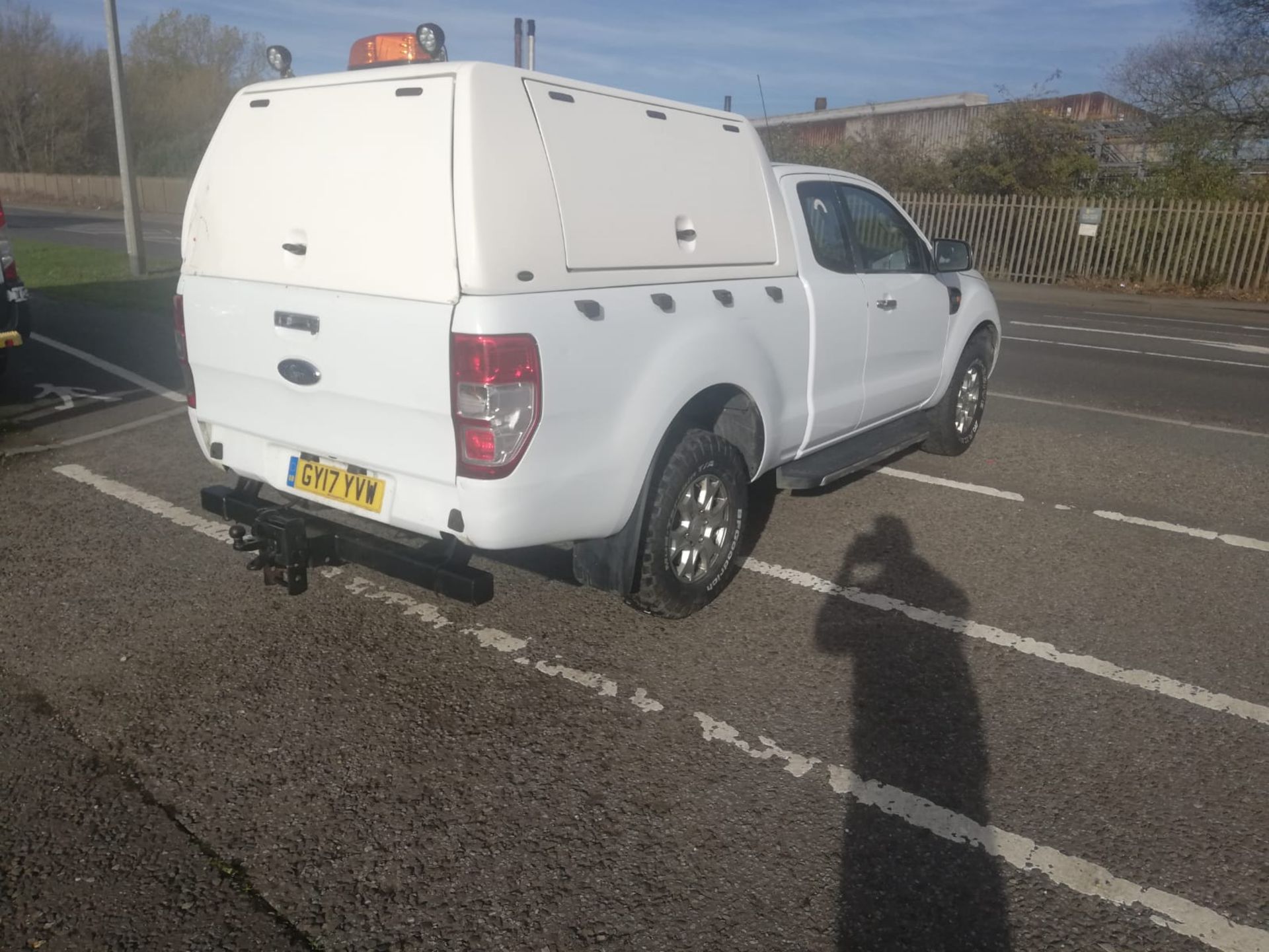 2017/17 REG FORD RANGER XLT 4X4 TDCI 2.2 DIESEL MANUAL PICK-UP, SHOWING 1 FORMER KEEPER *PLUS VAT* - Image 7 of 12