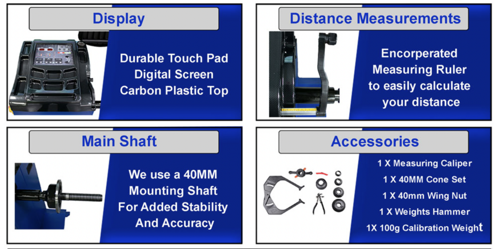 MC - NEW ! ECOTEK WHEEL BALANCER - Image 7 of 9