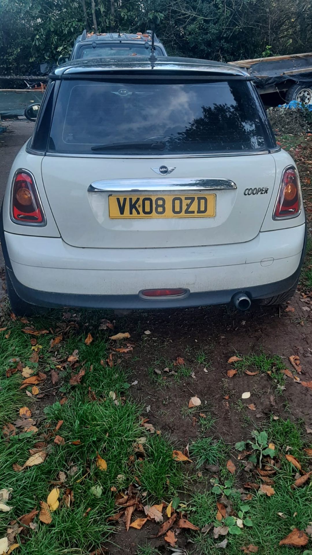 2008 MINI COOPER 1.6 PEPPER POT WHITE HATCHBACK *NO VAT* - Image 4 of 5