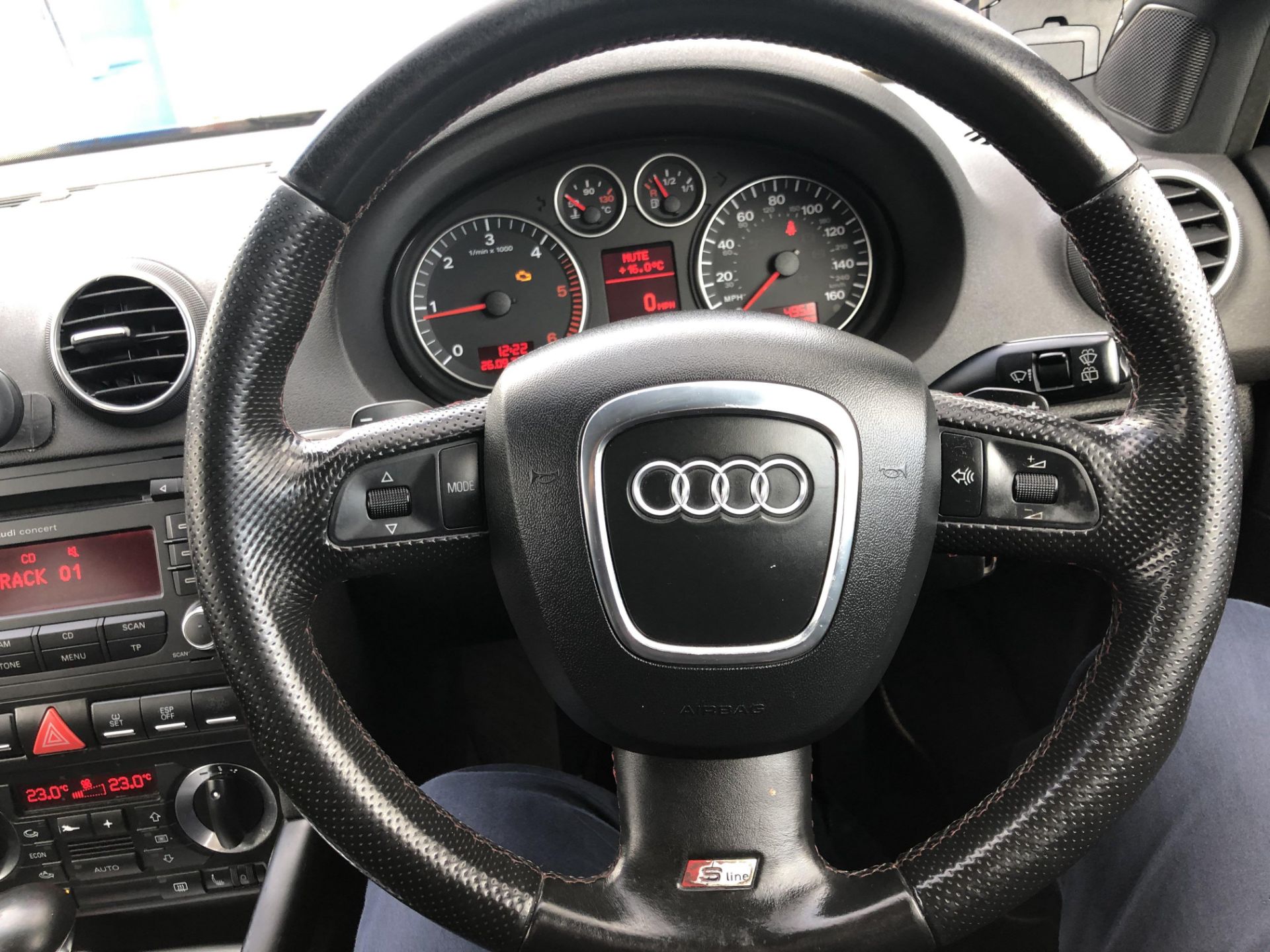 2007 AUDI A3 S LINE TDI S/BACK A BLACK HATCHBACK *NO VAT* - Image 14 of 18