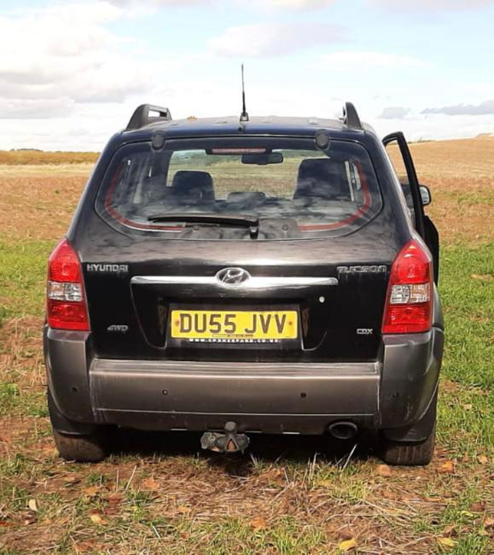 2005/55 HYUNDAI TUCSON CDX BLACK 4X4 SUV ESTATE *NO VAT* - Image 4 of 23