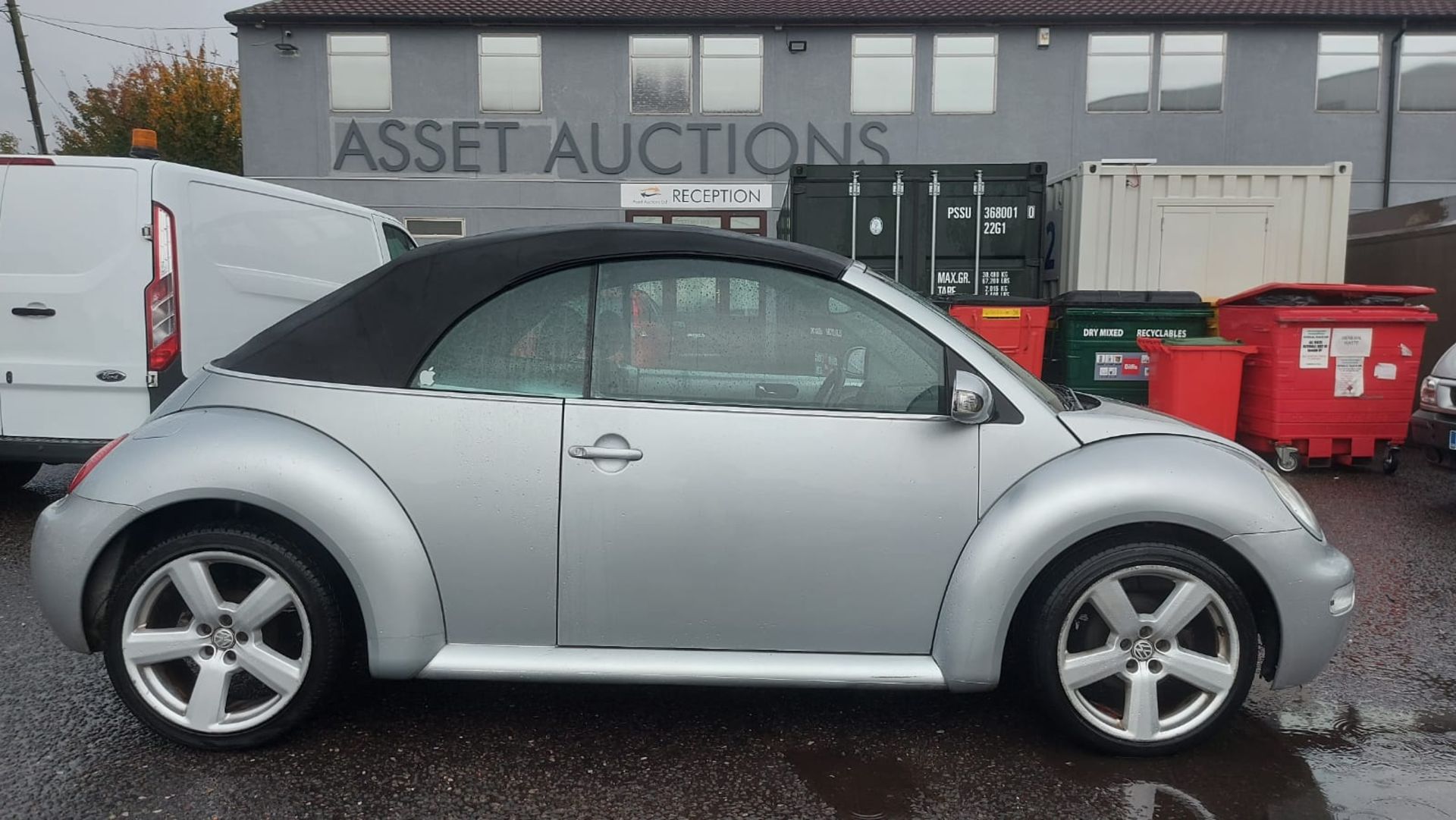 2005 VOLKSWAGEN BEETLE CABRIOLET SILVER CONVERTIBLE *NO VAT* - Image 4 of 8