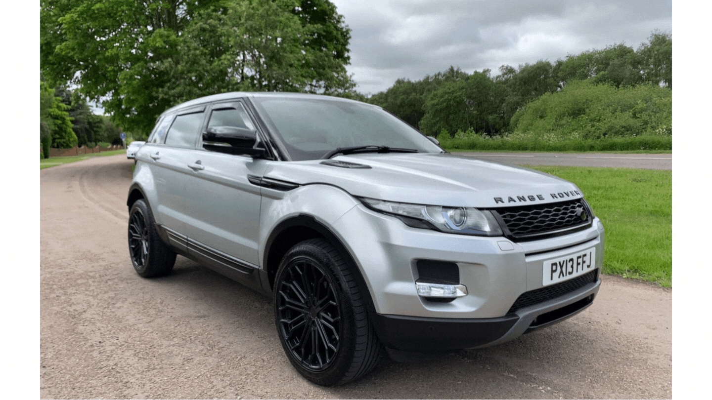 2013 LAND ROVER RANGE ROVER EVOQUE PURE T SD4A, SILVER, 69.282k miles, STARTS AND DRIVES *NO VAT*