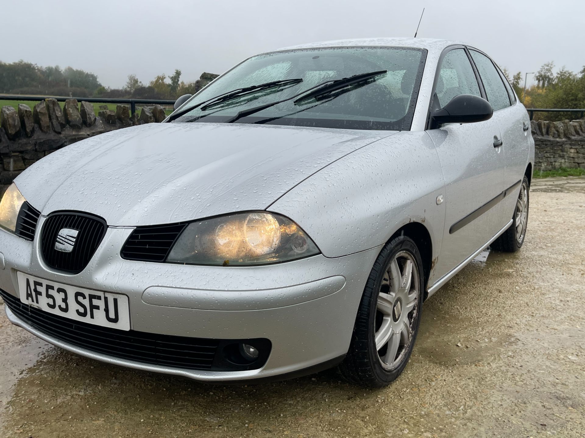 2003 SEAT IBIZA TDI SPORT GREY HATCHBACK *NO VAT* - Image 3 of 8