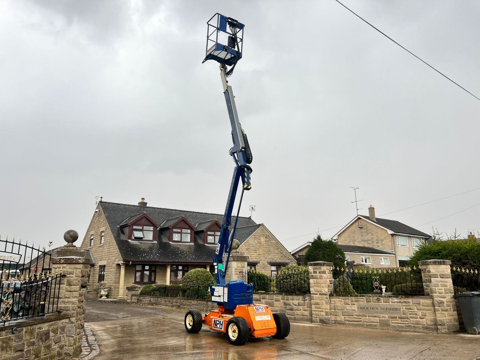 2008 Niftylift HR12 NDE Heightrider 12 Bi-Fuel Wheeled Boom Lift *PLUS VAT* - Image 5 of 22