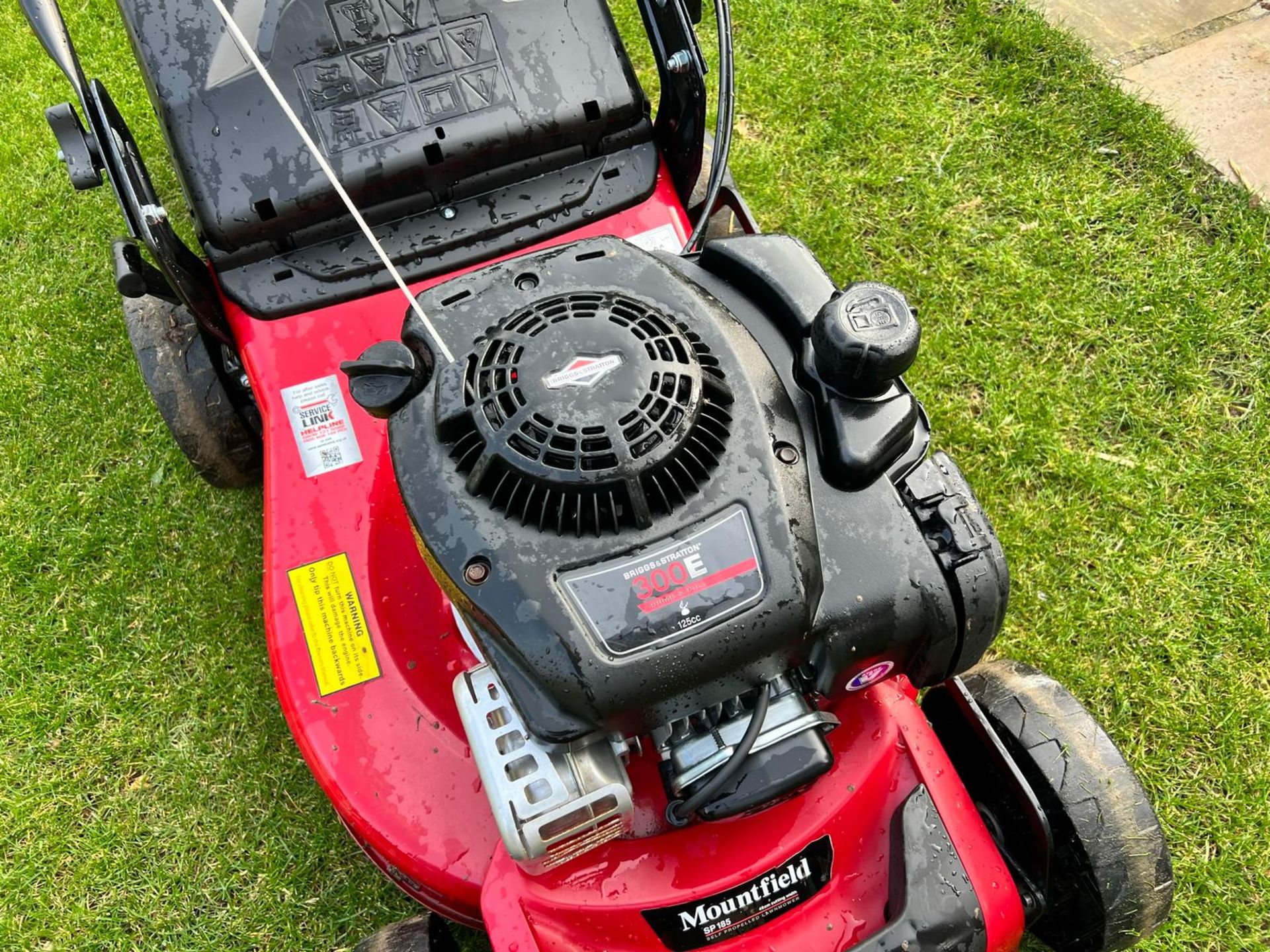 2021 Mountfield SP185 Self Propelled Lawn Mower With Rear Collector, C/W Mulch Plug *NO VAT* - Image 5 of 7