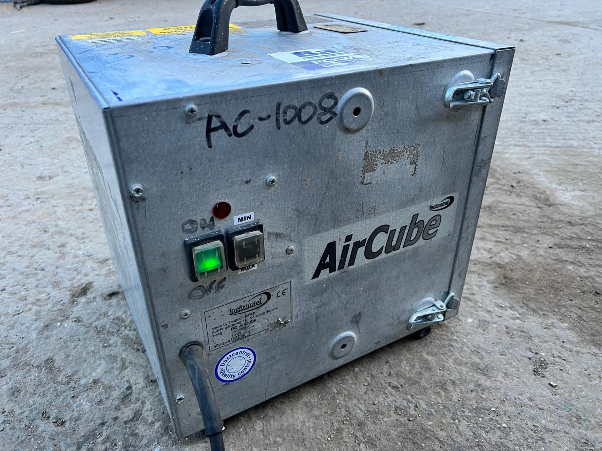Dust Control DC AirCube Air Cleaner - In Working Order *PLUS VAT* - Image 2 of 9
