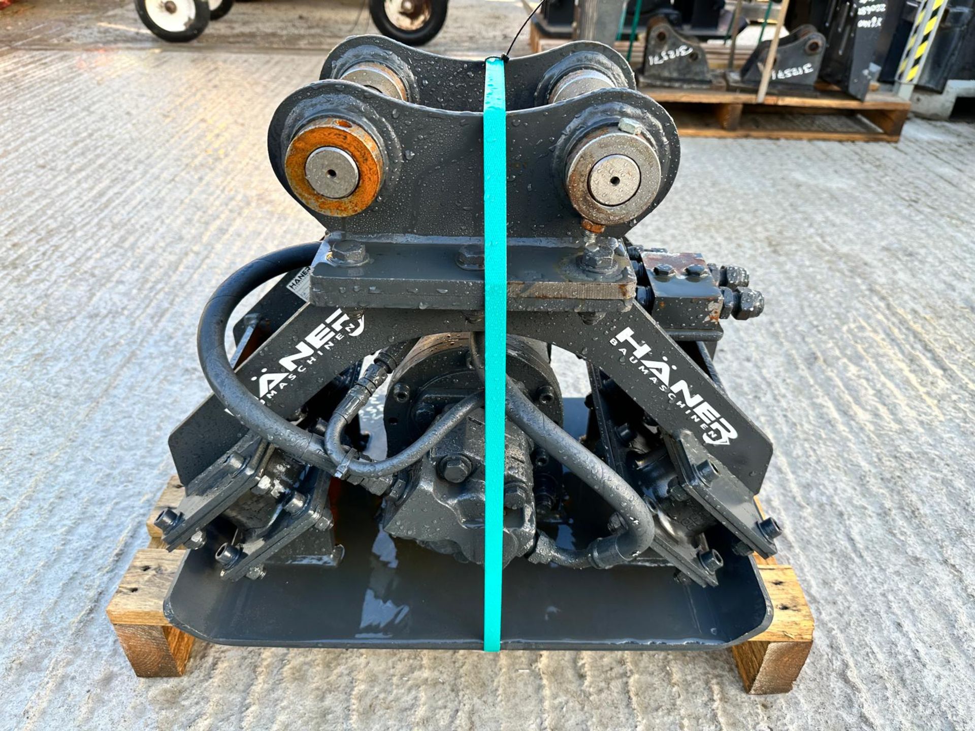 New And Unused Haner HPC300 Compaction Plate, 35mm Pins, Suitable For 2-4 Ton Excavator *PLUS VAT* - Image 15 of 17