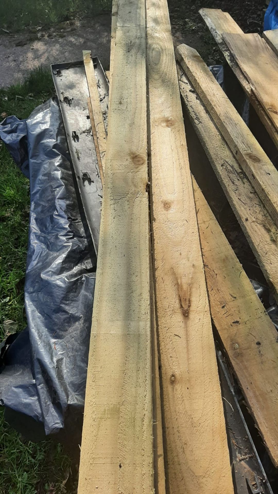 100 TIMBER BOARDS, 1800 x 100 x 22, ALL NEW AND TREATED *NO VAT*