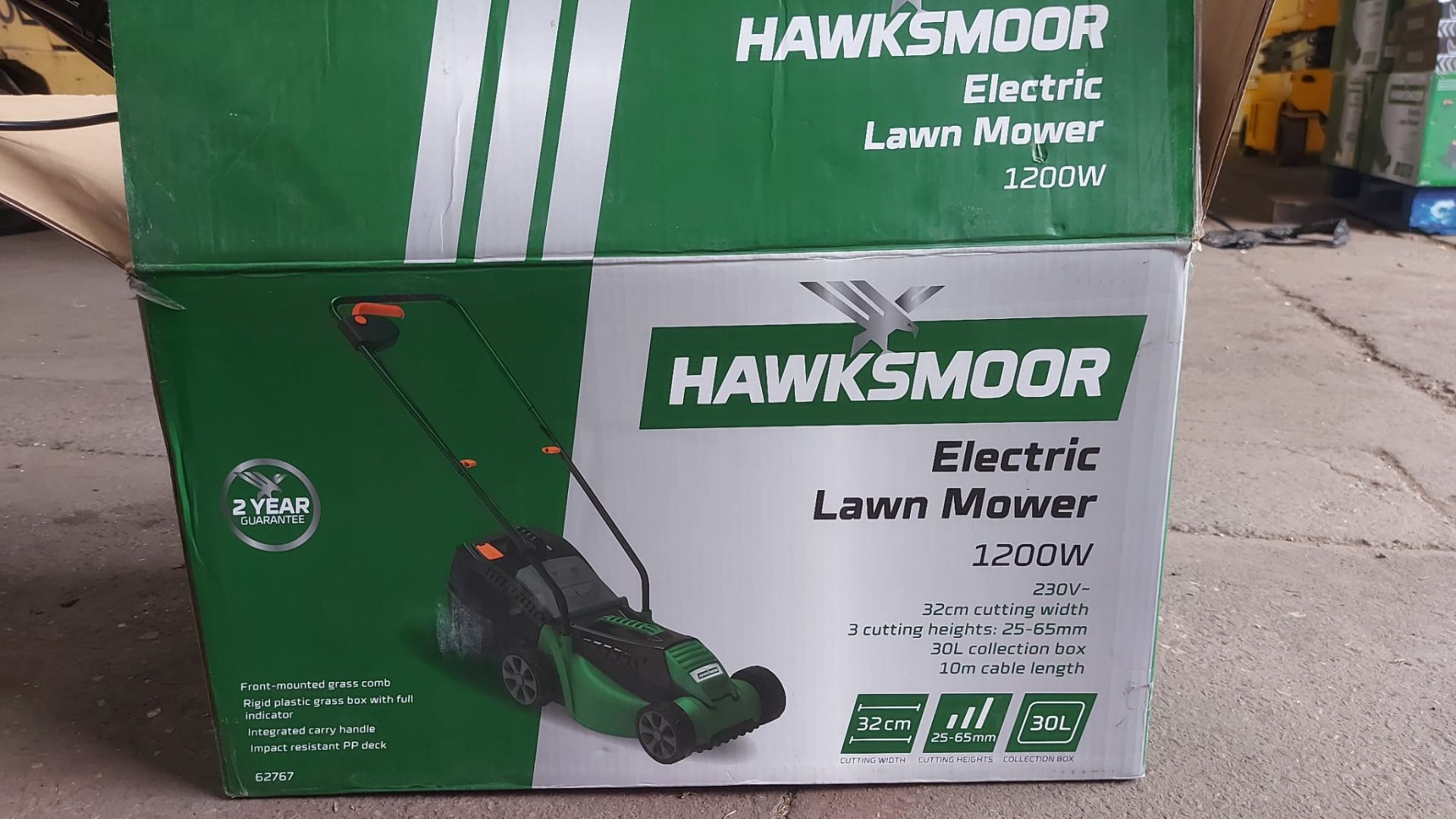 BRAND NEW BOXED HAWKSMOOR 32CM ELECTRIC MOWER *PLUS VAT* - Image 15 of 17