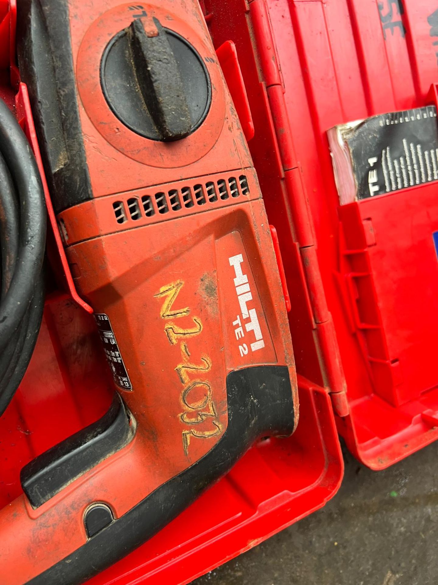 Hilti TE2 110v SDS Hammer Drill - In Working Order *PLUS VAT* - Image 4 of 8