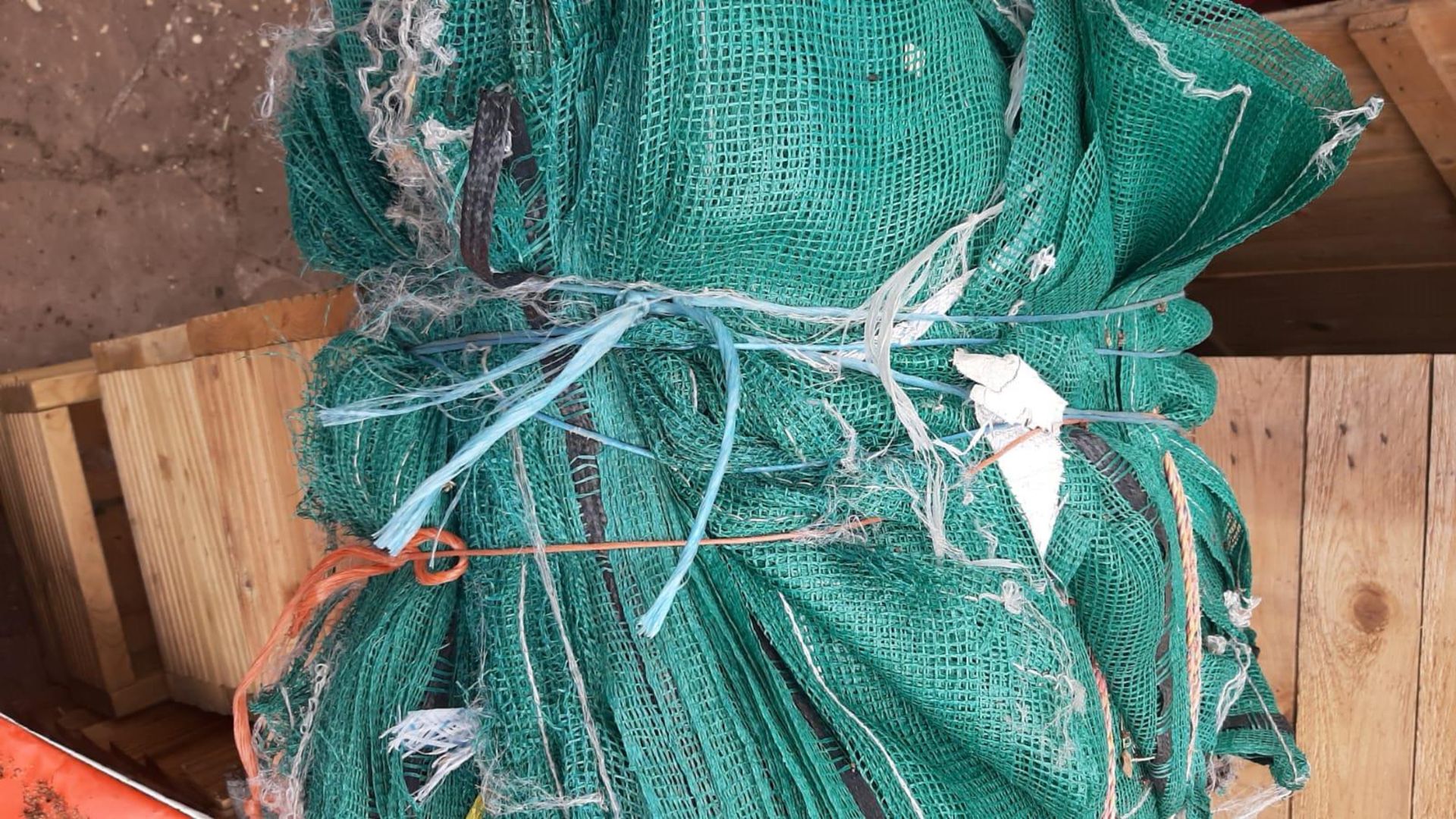 Net bags for kindling sticks, approx 500, all new, size 600 long x 450 wide *NO VAT* - Image 2 of 2