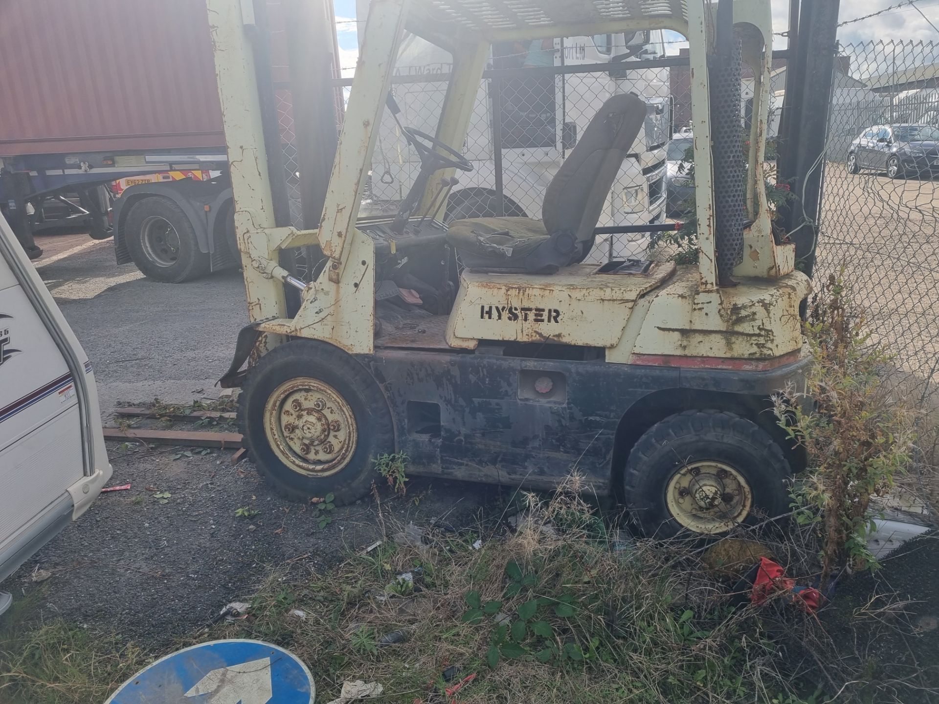 1983 Hyster H40J Forklift - Engine: Perkins 4.203.2 *NO VAT* - Image 11 of 11