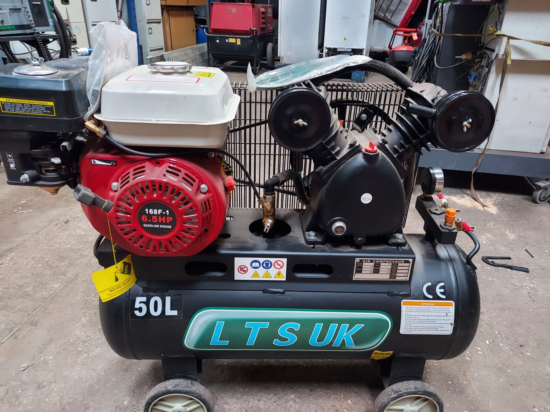 BRAND NEW PETROL COMPRESSOR *PLUS VAT*