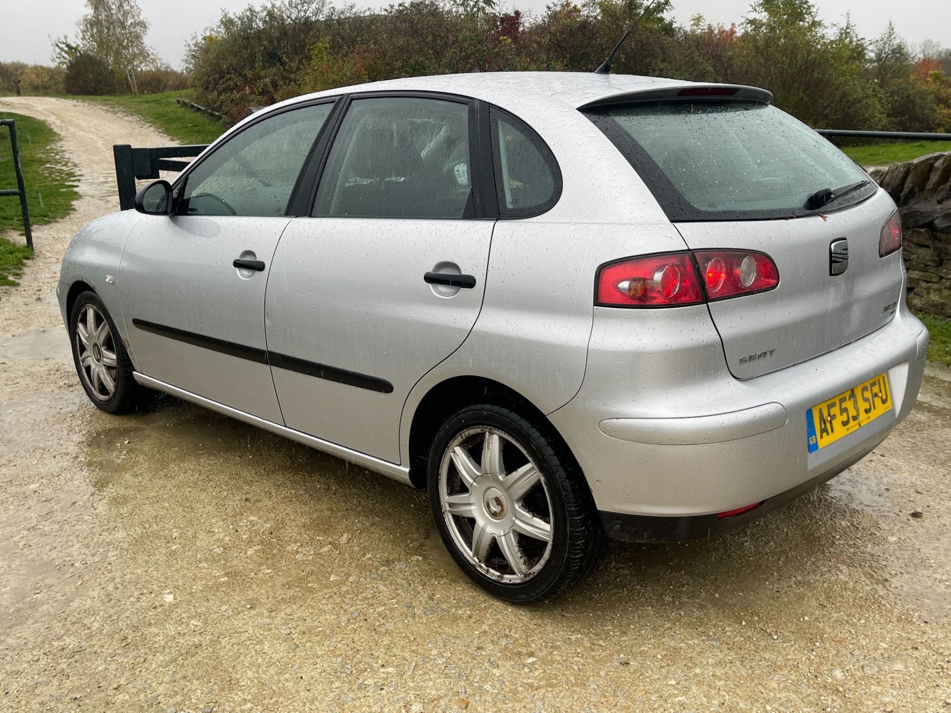 2003 SEAT IBIZA TDI SPORT GREY HATCHBACK *NO VAT* - Image 2 of 8