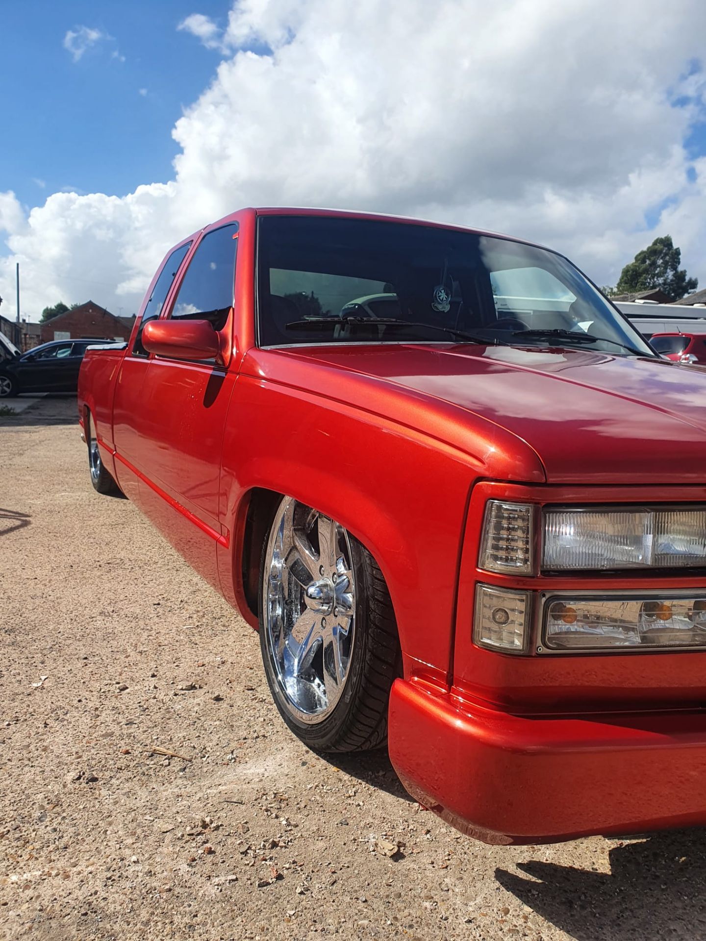 1994 CHEVROLET GMC SIERRA C1500 RED LCV WITH SUPERCHARGER *NO VAT* - Image 2 of 3