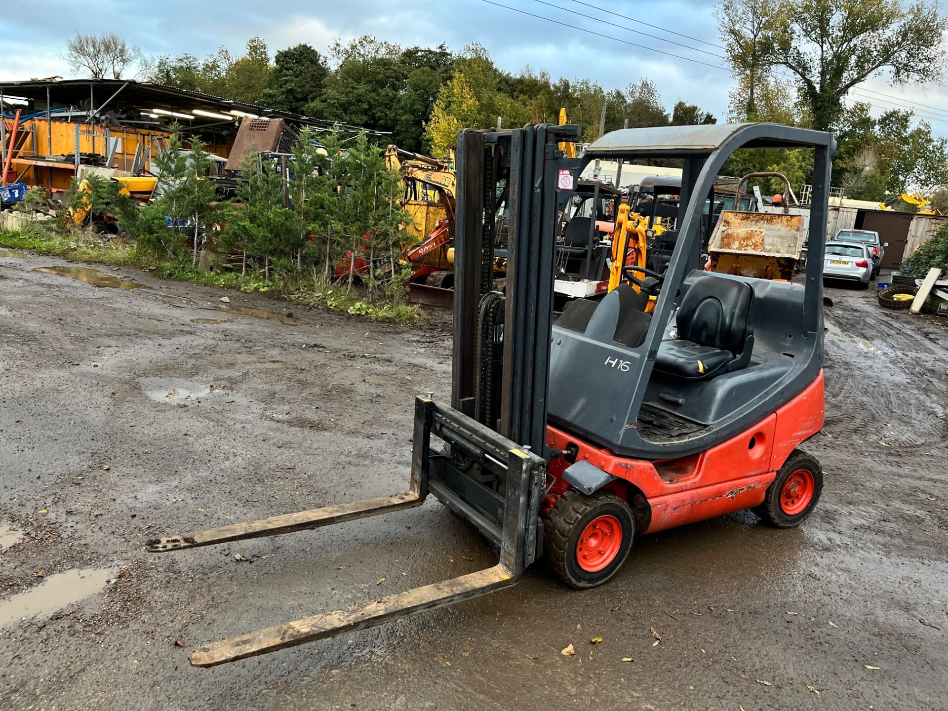 Linde H16 gas forklift - Free lift mast - Sideshift *NO VAT*