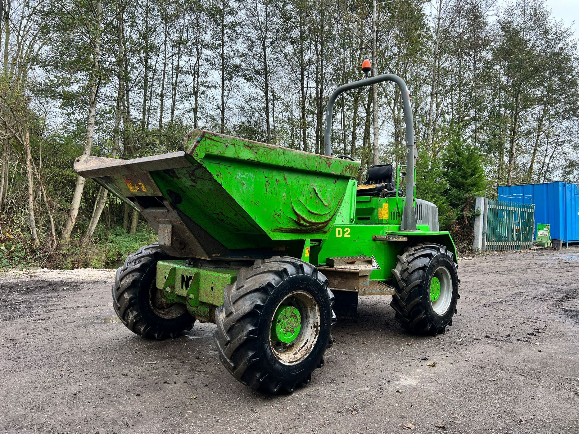 2009 NC SW6 6 Ton 4WD Swivel Skip Dumper *PLUS VAT* - Image 8 of 20