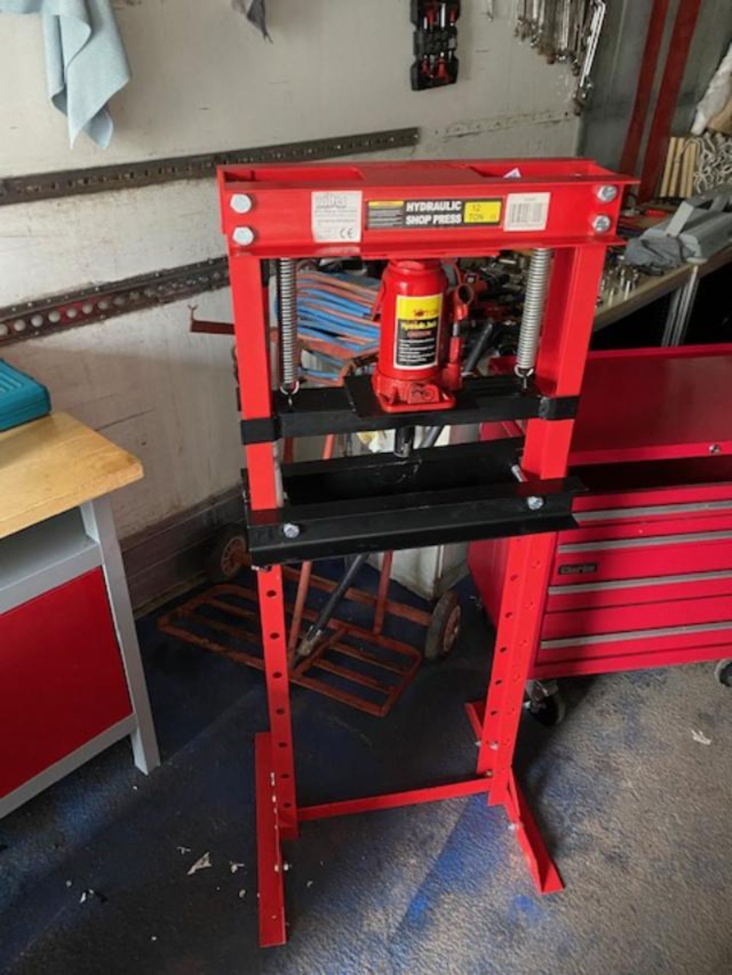 WILTEC HYDRAULIC PRESS *PLUS VAT*