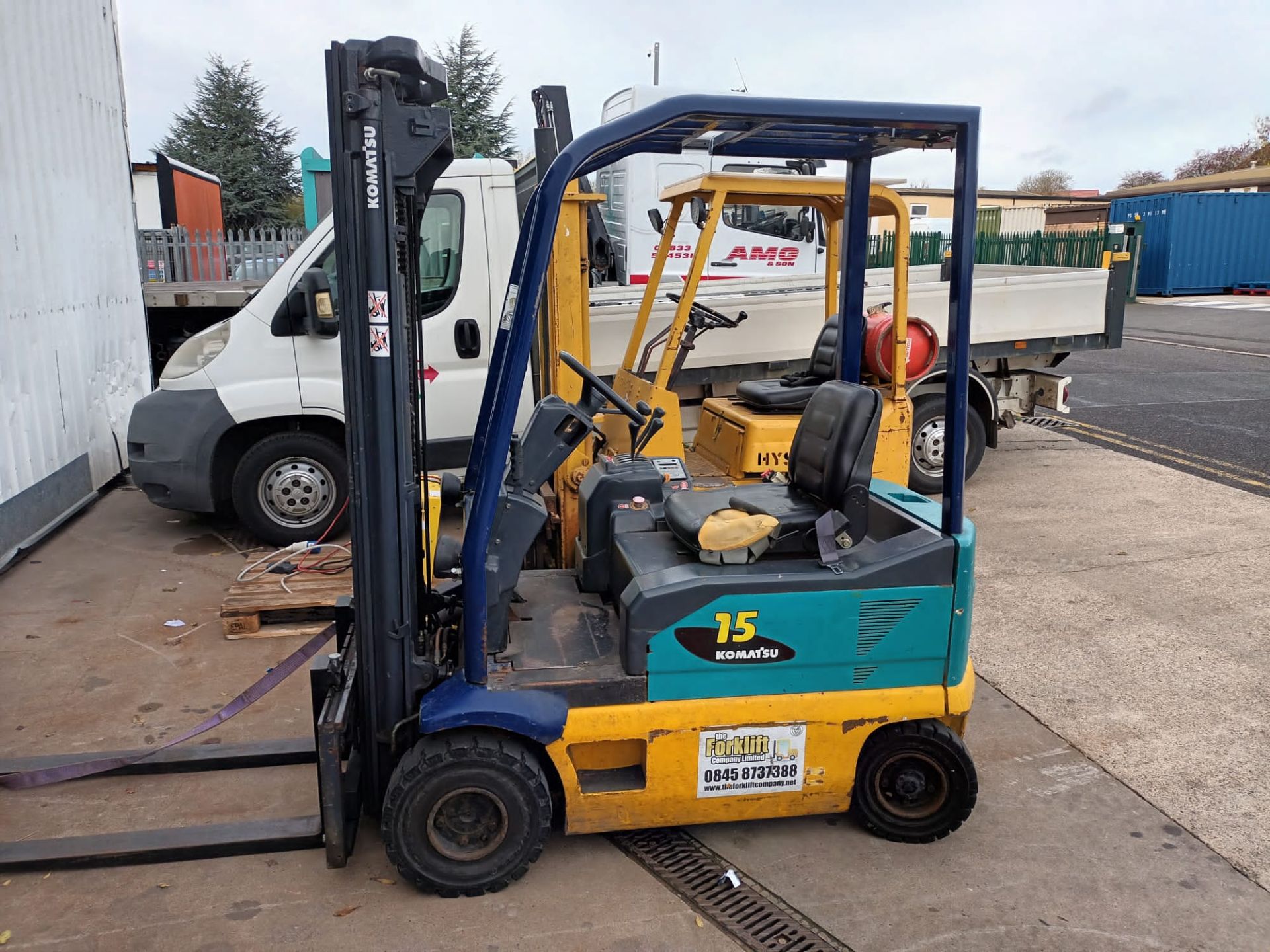 KOMATSU 15 FORKLIFT *NO VAT* - Image 2 of 8