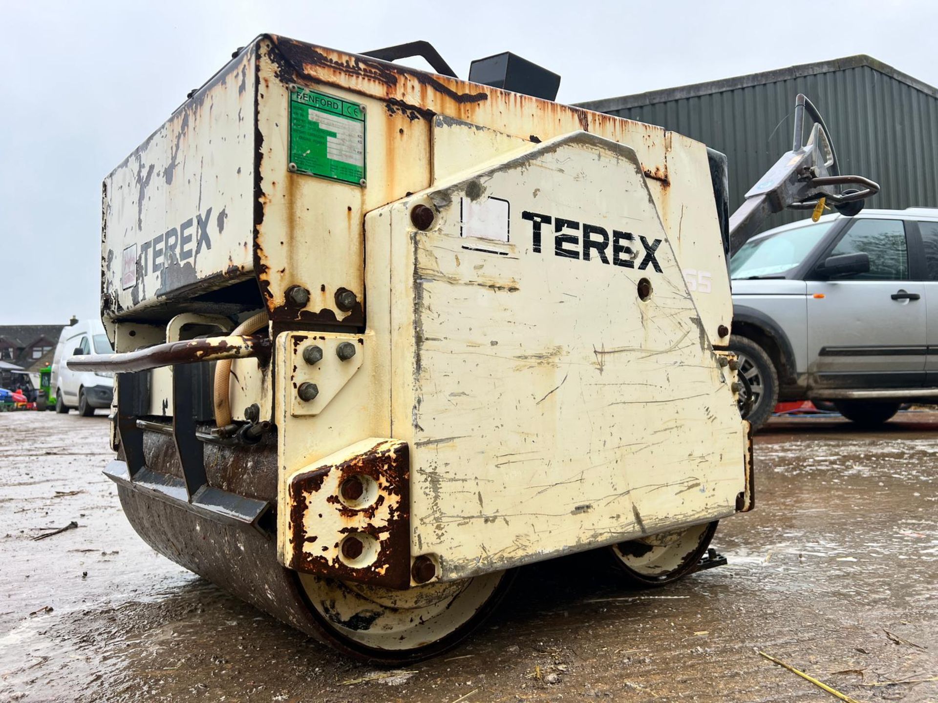 Terex 2-65 HEW Twin Drum Walk Behind Diesel F/R Pedestrian Roller *PLUS VAT* - Image 3 of 12