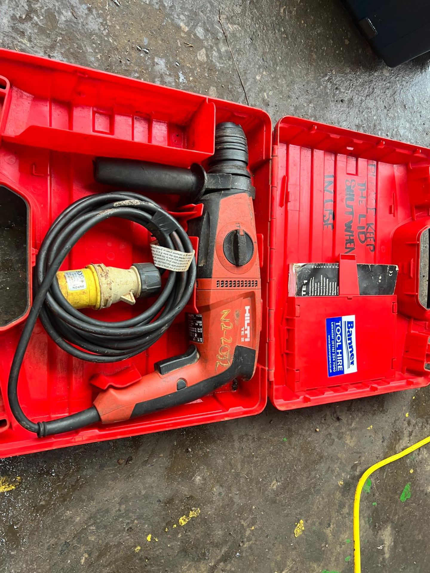 Hilti TE2 110v SDS Hammer Drill - In Working Order *PLUS VAT* - Image 5 of 8