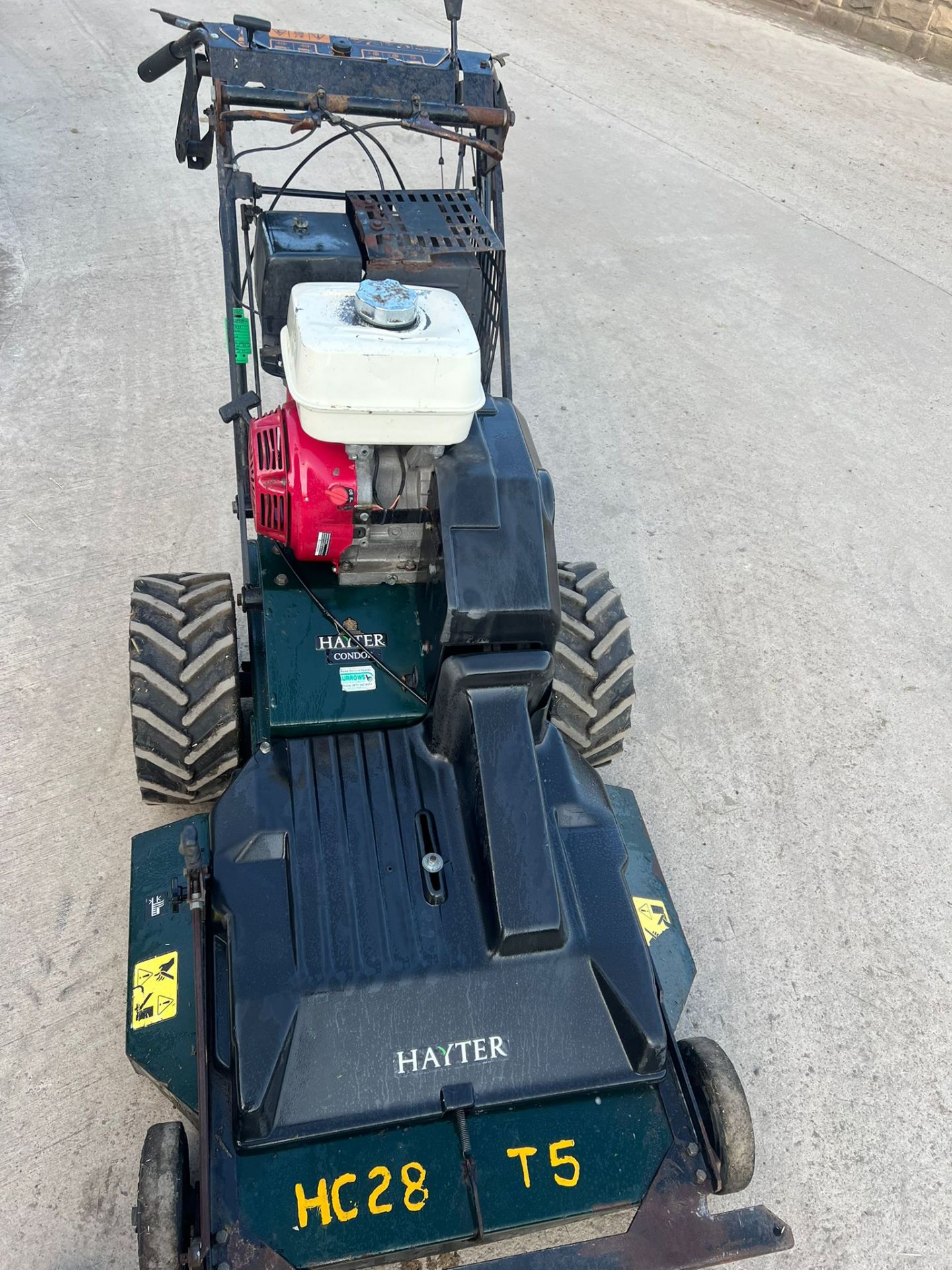 HAYTER CONDOR GX340 ROTARY MOWER PROFESSIONAL MOWER *PLUS VAT* - Image 6 of 6