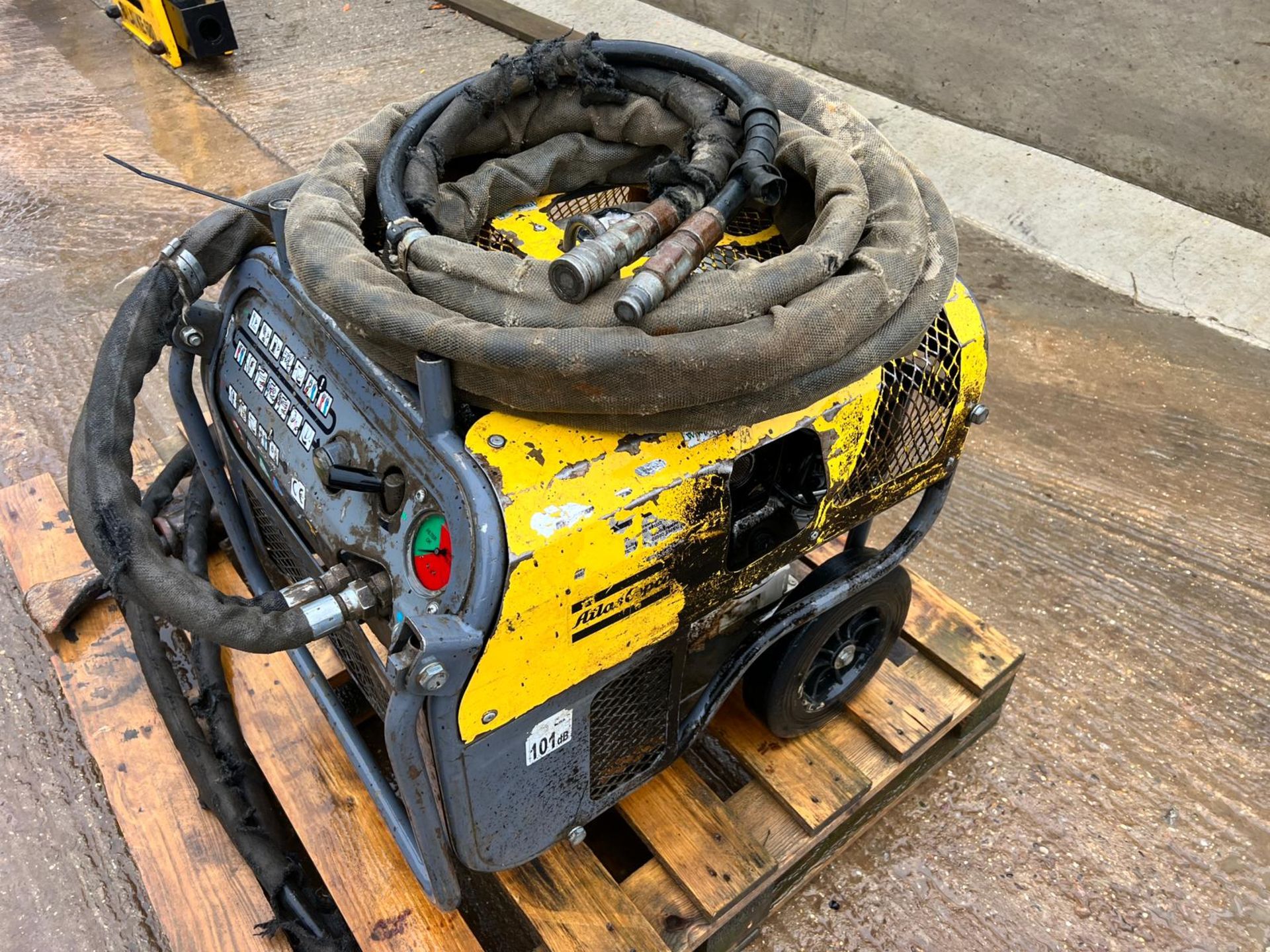 2015 Atlas Copco LP9-20P Hydrualic Power Pack With Breaker *PLUS VAT* - Image 8 of 11