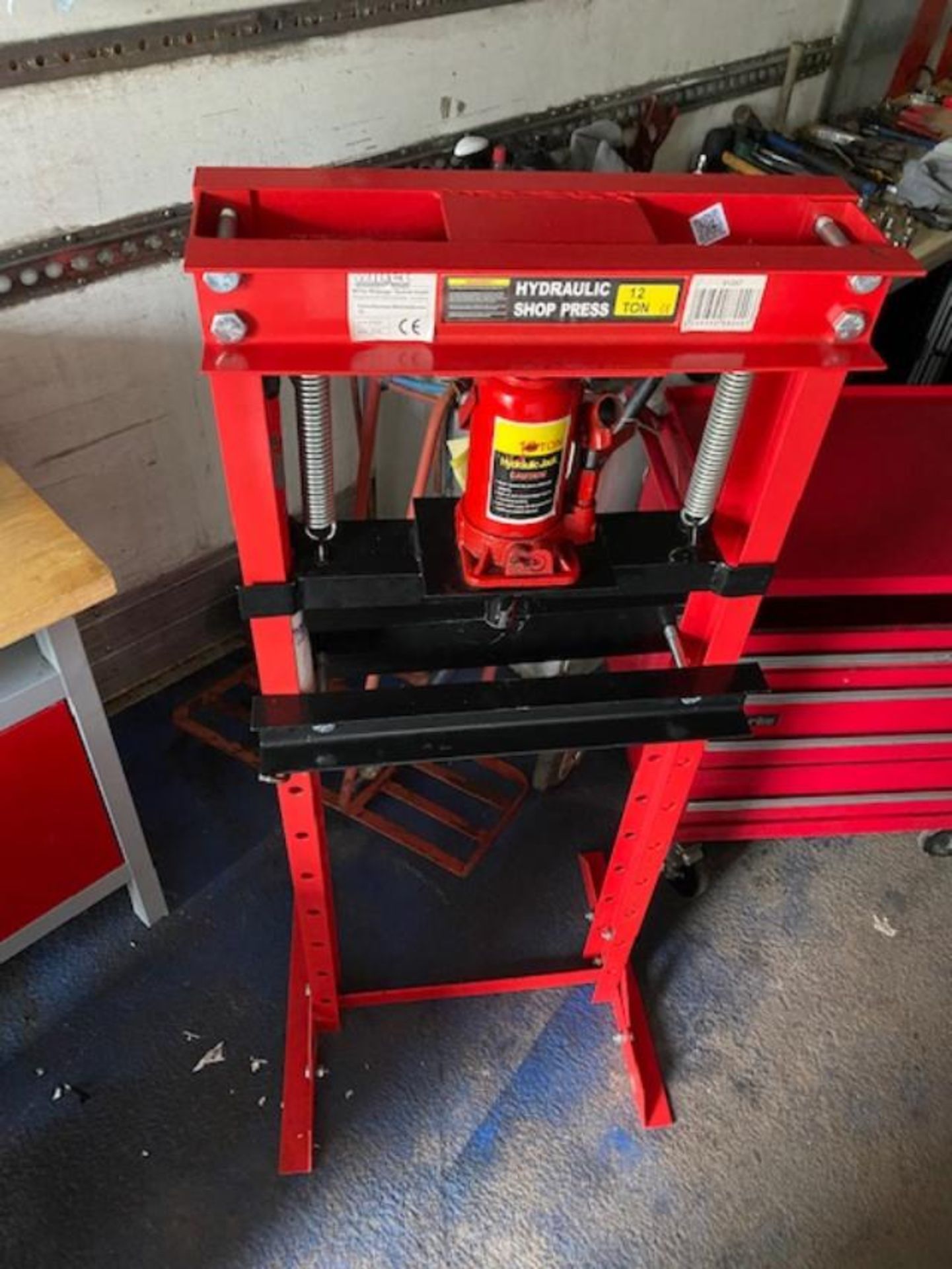 WILTEC HYDRAULIC PRESS *PLUS VAT* - Image 8 of 8