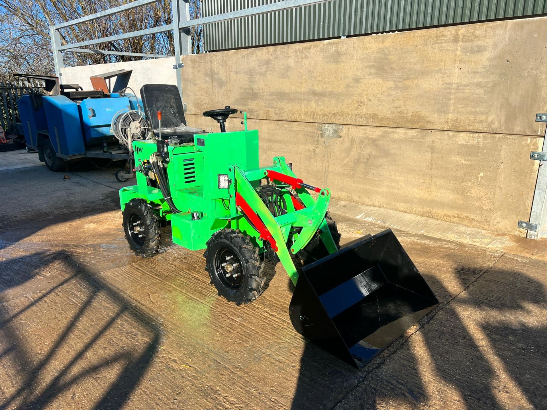 New And Unused JPC ME18 4WD Diesel Wheeled Loader With Front Bucket *PLUS VAT* - Image 9 of 12