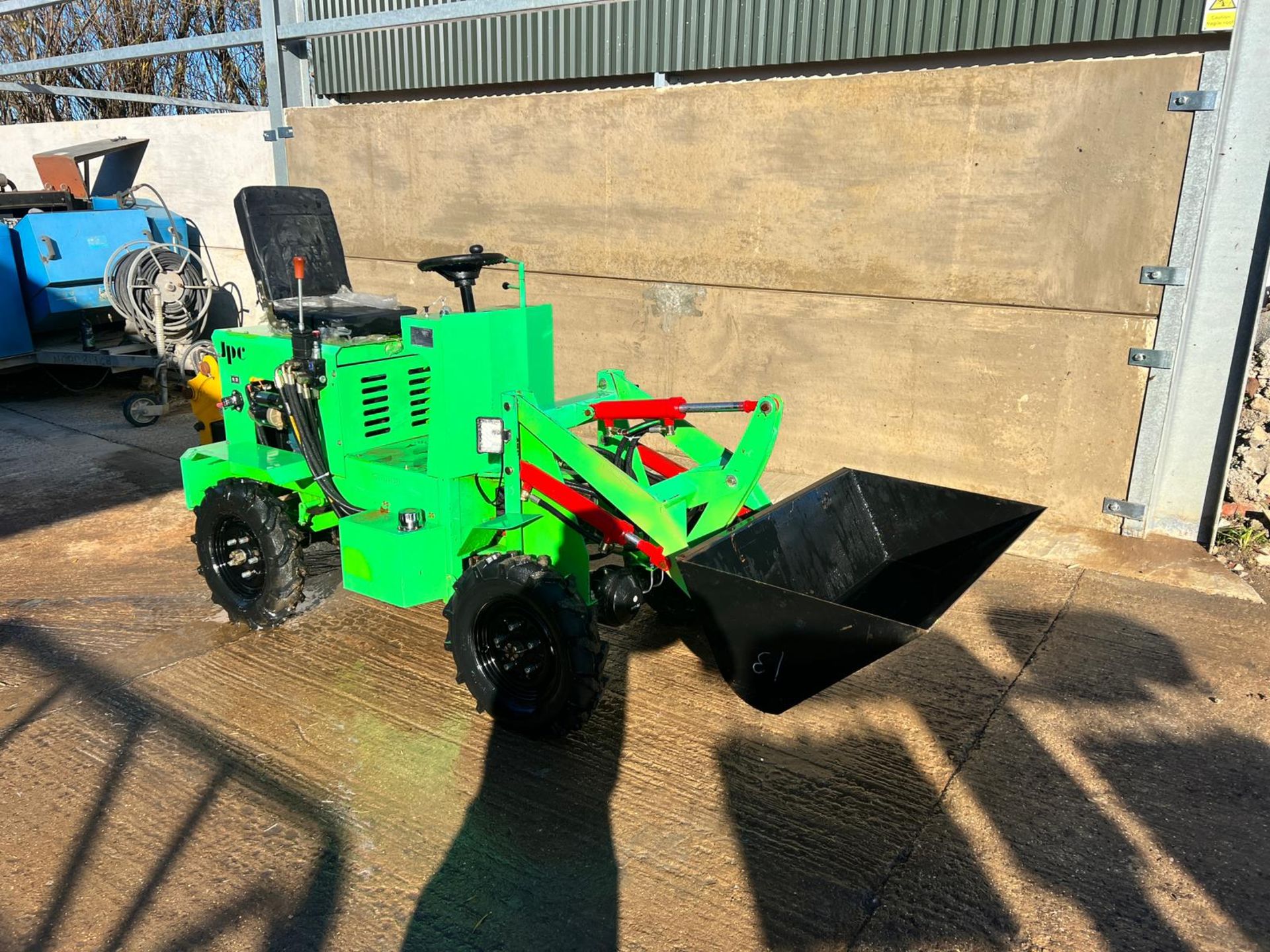 New And Unused JPC ME18 4WD Diesel Wheeled Loader With Front Bucket *PLUS VAT*