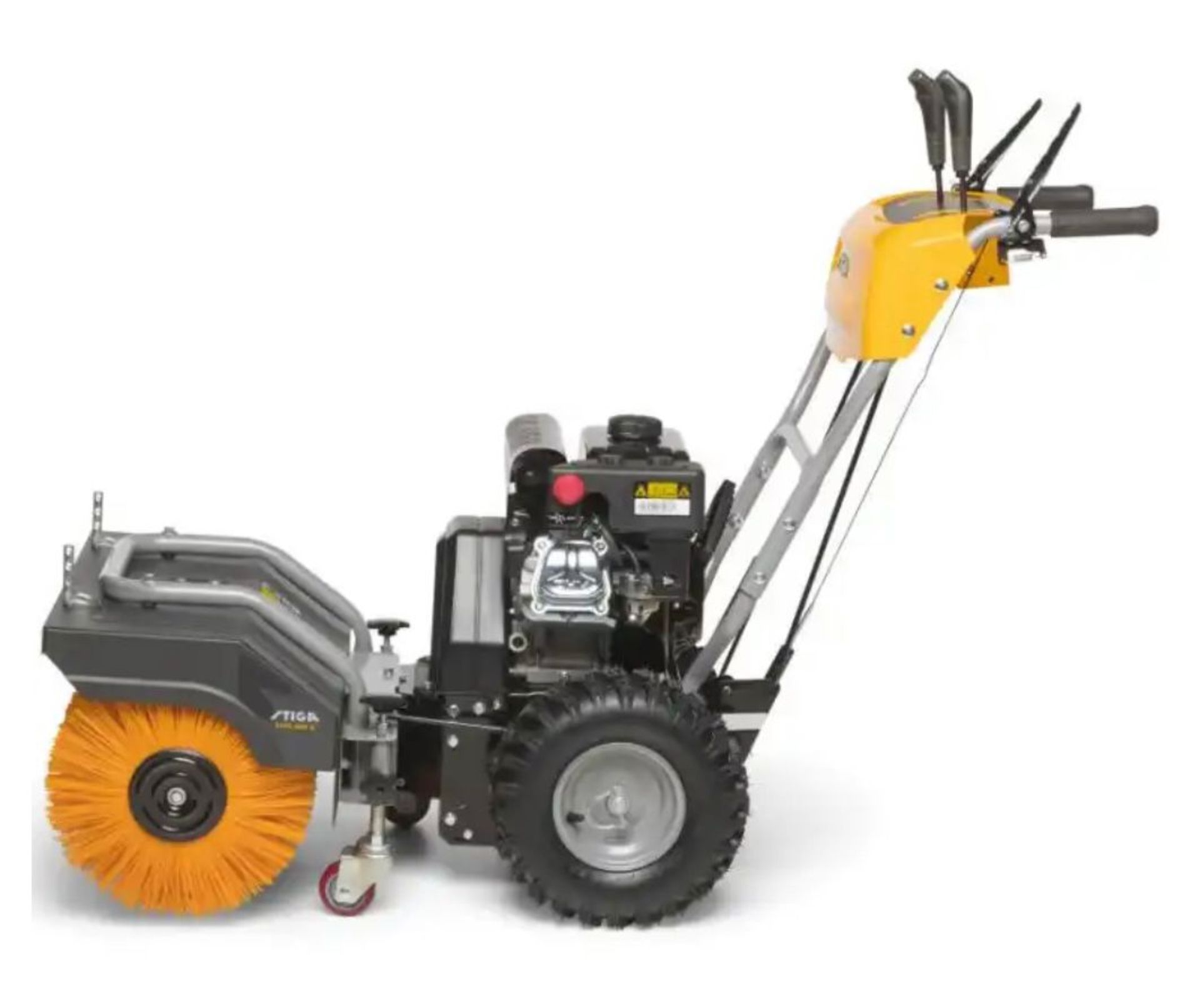 New And Unused Stiga SWS800G Self Propelled Walk Behind Sweeper, 212cc Petrol Engine *PLUS VAT* - Image 6 of 6