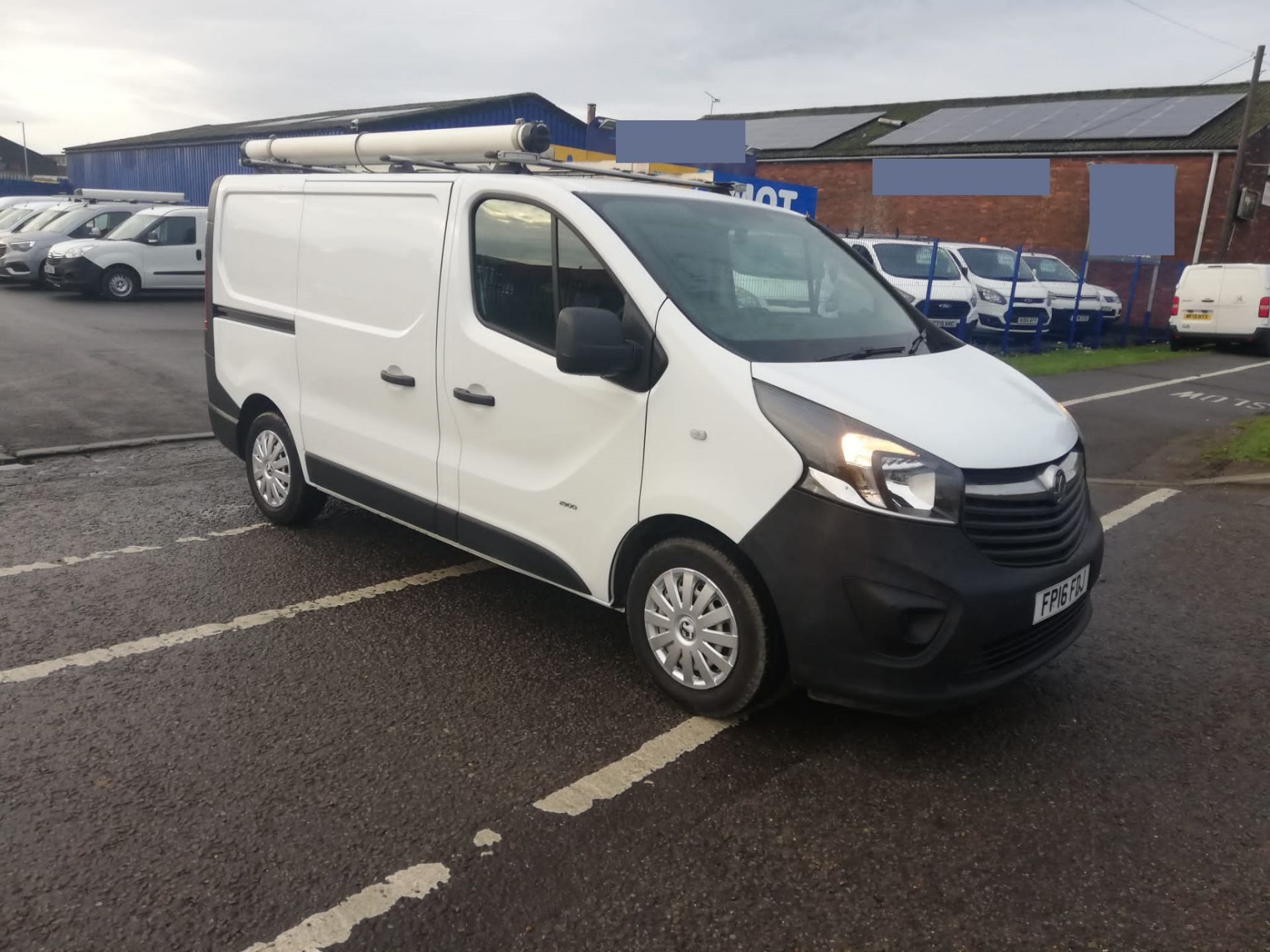 2016 VAUXHALL VIVARO 2900 BT CDTI ECOFLEX SS WHITE PANEL VAN, 58,000 MILES, EX BT *PLUS VAT*