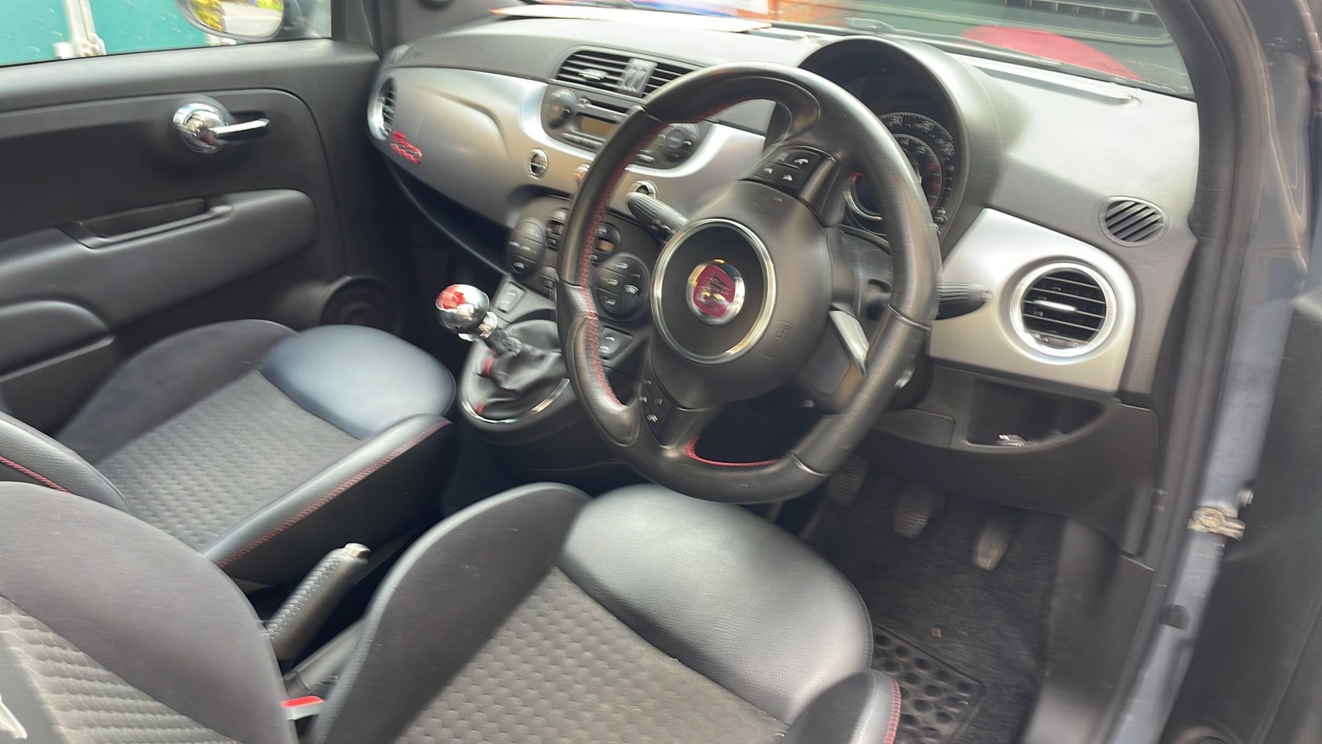 2013 FIAT 500 S TWINAIR GREY HATCHBACK *NO VAT* - Image 6 of 8