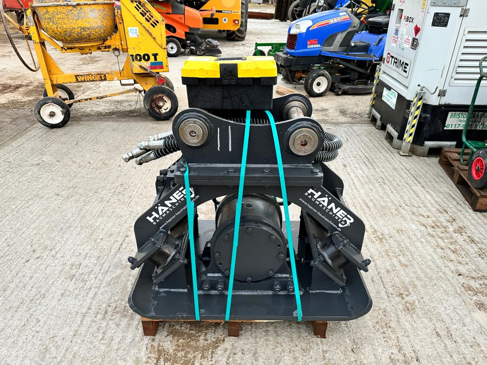 New And Unused Haner HPC600 Compaction Plate - Suitable For 13-15 Ton Excavator *PLUS VAT* - Image 3 of 13