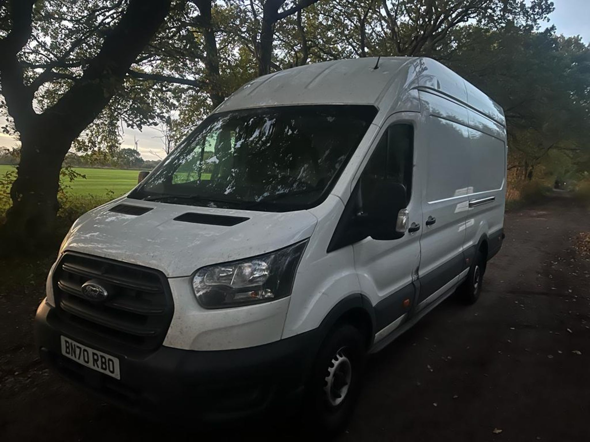 2020 FORD TRANSIT 350 LEADER ECOBLUE WHITE PANEL VAN - 82,000 MILES *PLUS VAT* - Image 3 of 12