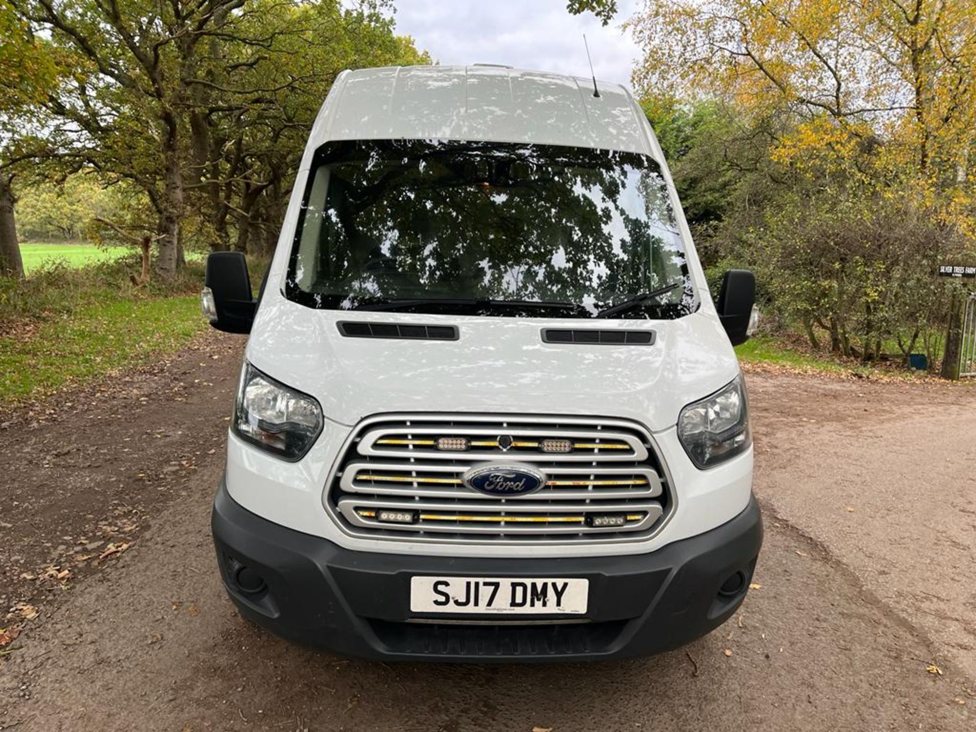 2017 FORD TRANSIT 350 WHITE PANEL VAN 97,000 MILES *PLUS VAT* - Image 2 of 11