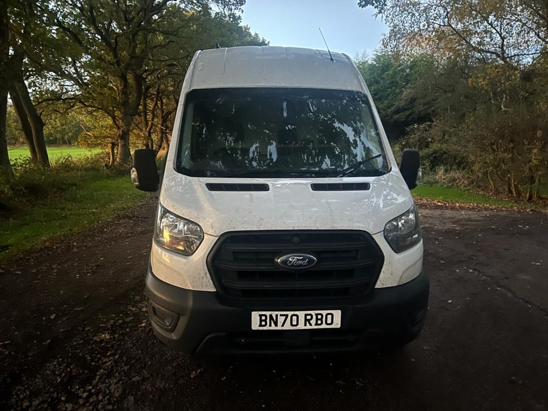 2020 FORD TRANSIT 350 LEADER ECOBLUE WHITE PANEL VAN - 82,000 MILES *PLUS VAT* - Image 2 of 12