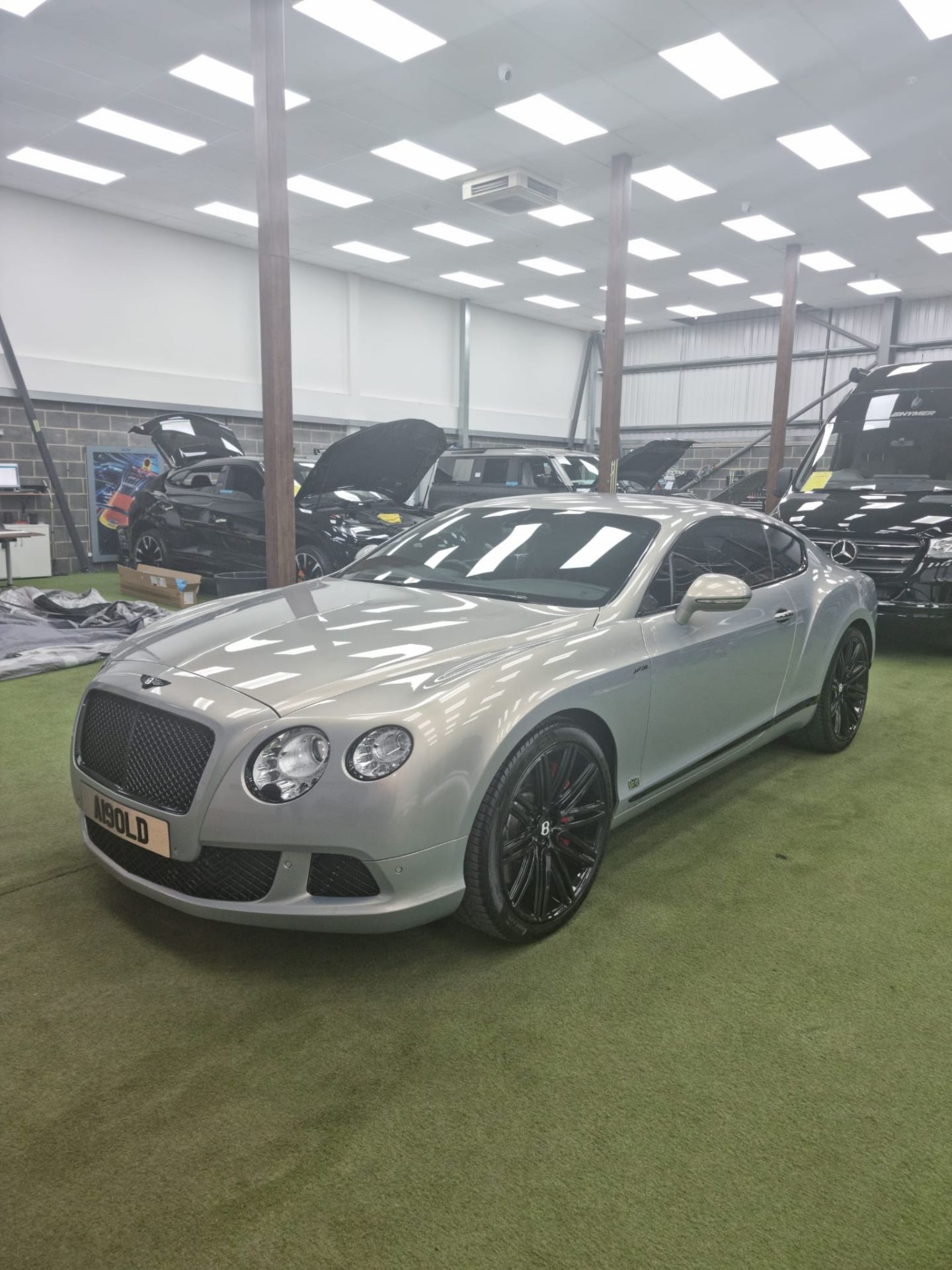 2013 BENTLEY CONTINENTAL GT SPEED AUTO GREY COUPE, 56k miles, 626 BHP, 5998 cc PETROL - Image 9 of 16