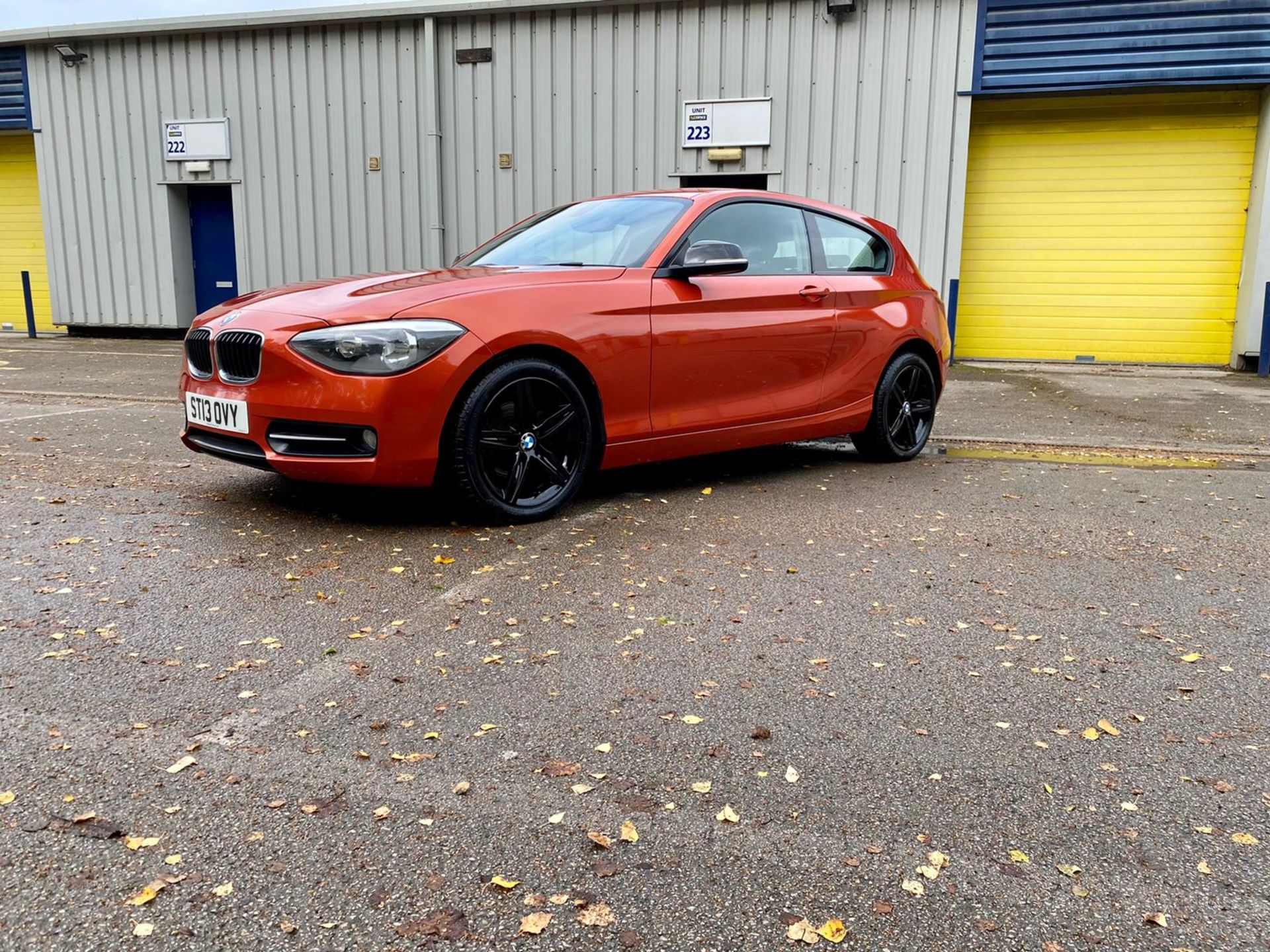 2013 BMW 116D SPORT ORANGE HATCHBACK *NO VAT*