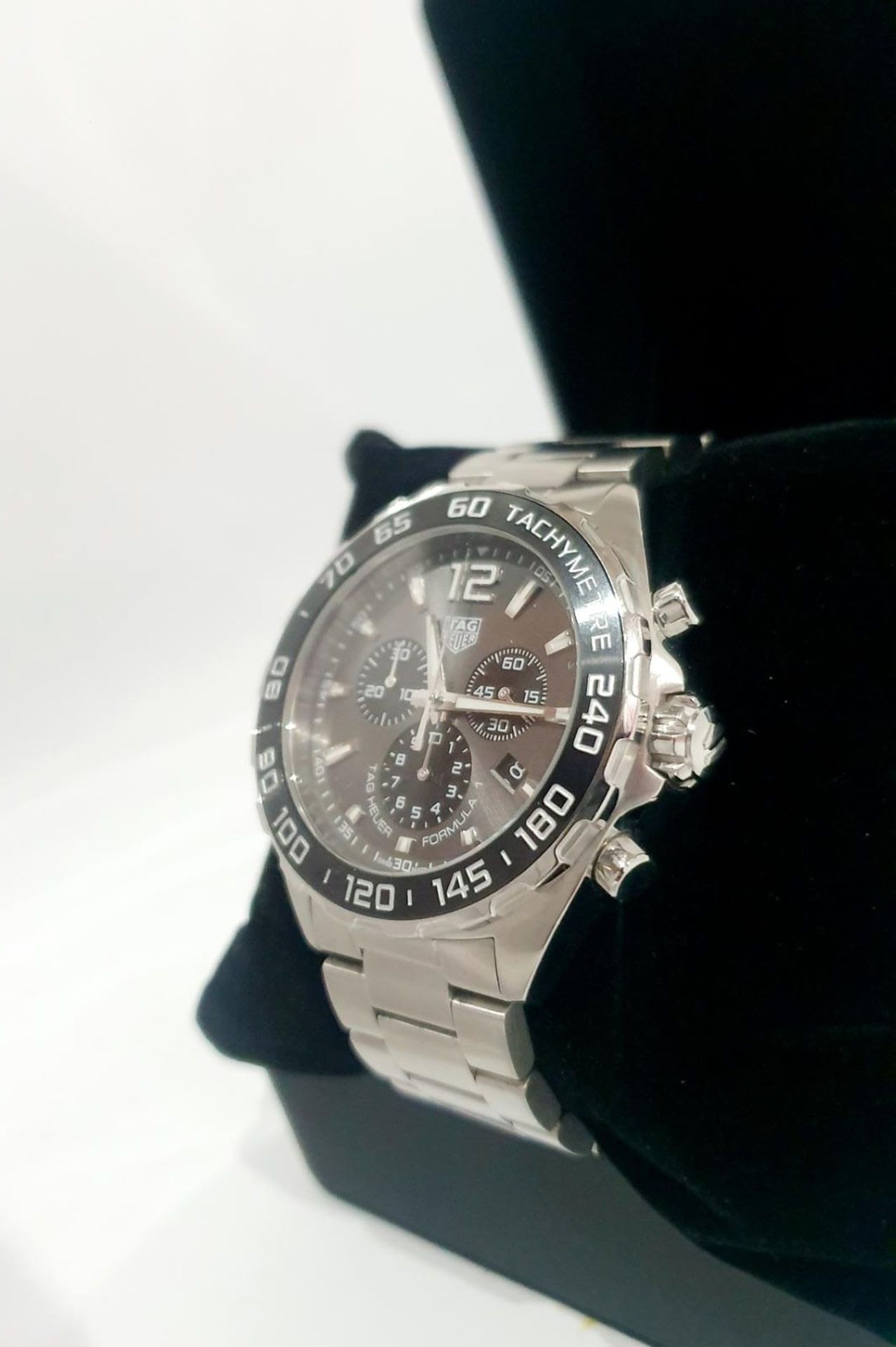 TAG HEUER CERAMIC CHRONOGRAPH MENS 45mm WATCH NO VAT - Image 4 of 10