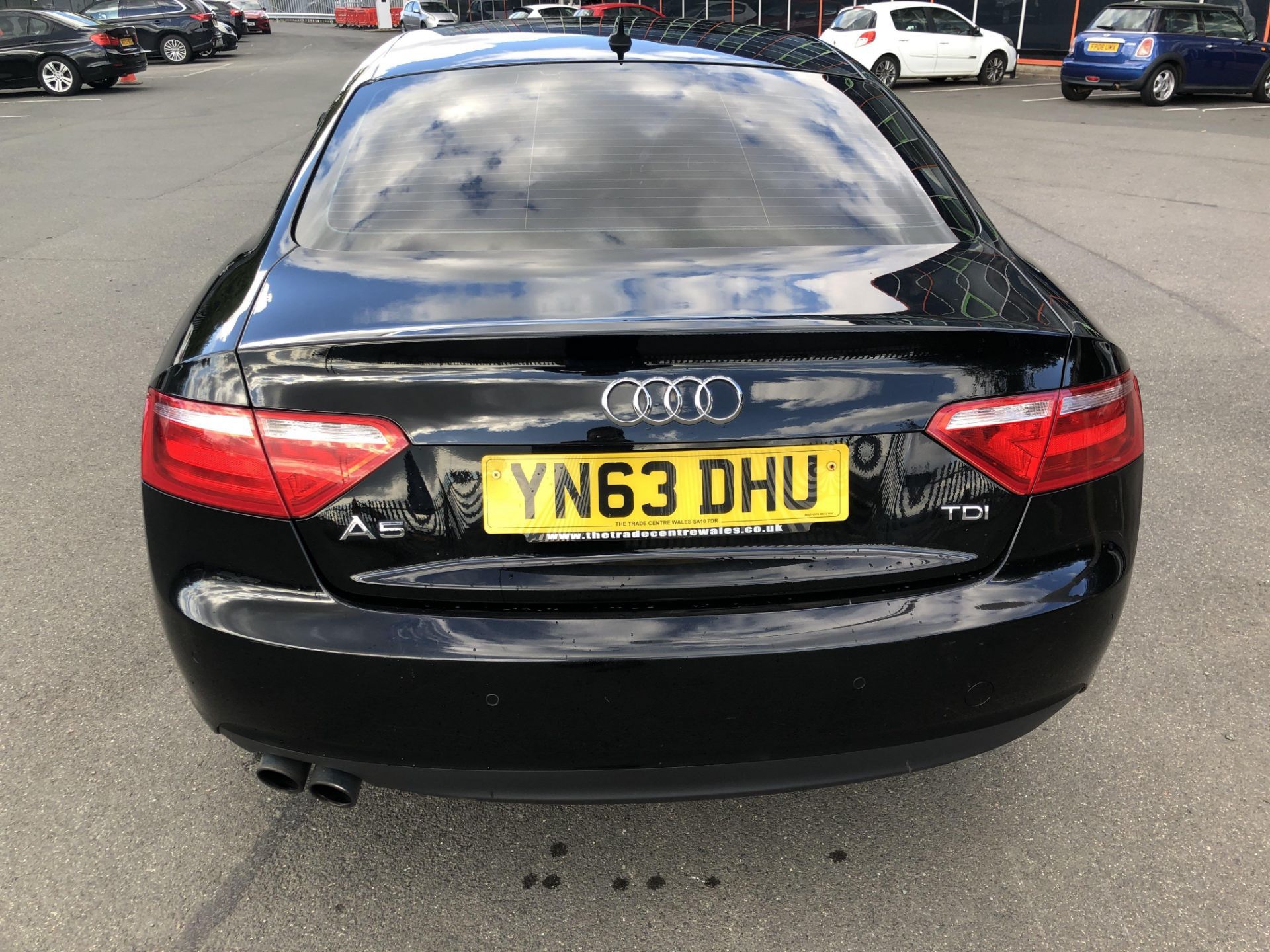 2013/63 AUDI A5 SE TDI BLACK COUPE *NO VAT* - Image 4 of 20