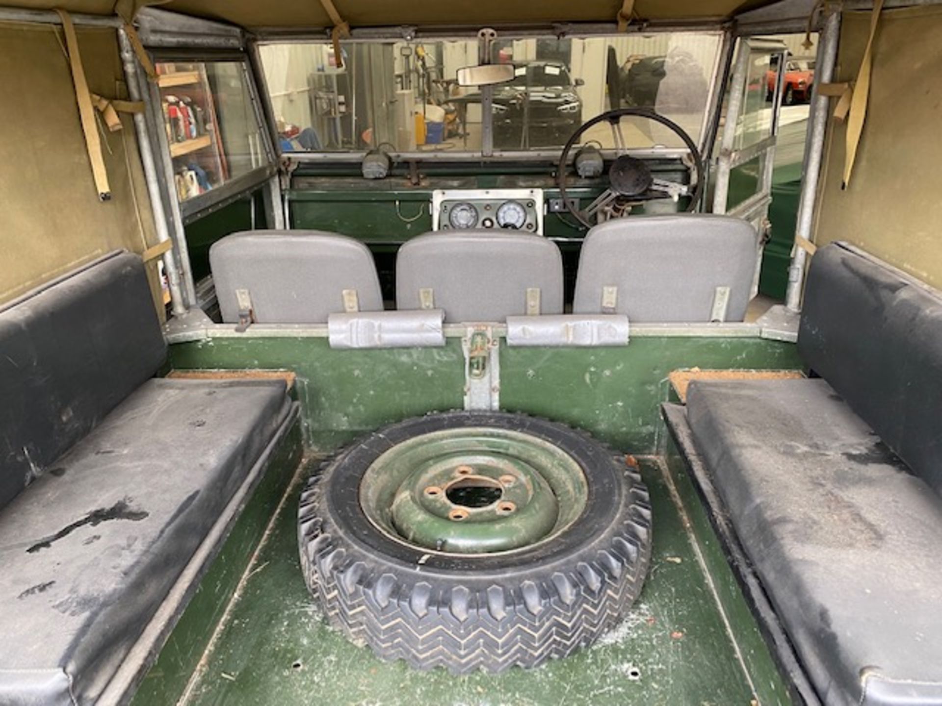 1957 LAND ROVER RANGE ROVER SERIES ONE GREEN ESTATE - MOT EXEMPT *NO VAT* - Image 10 of 10