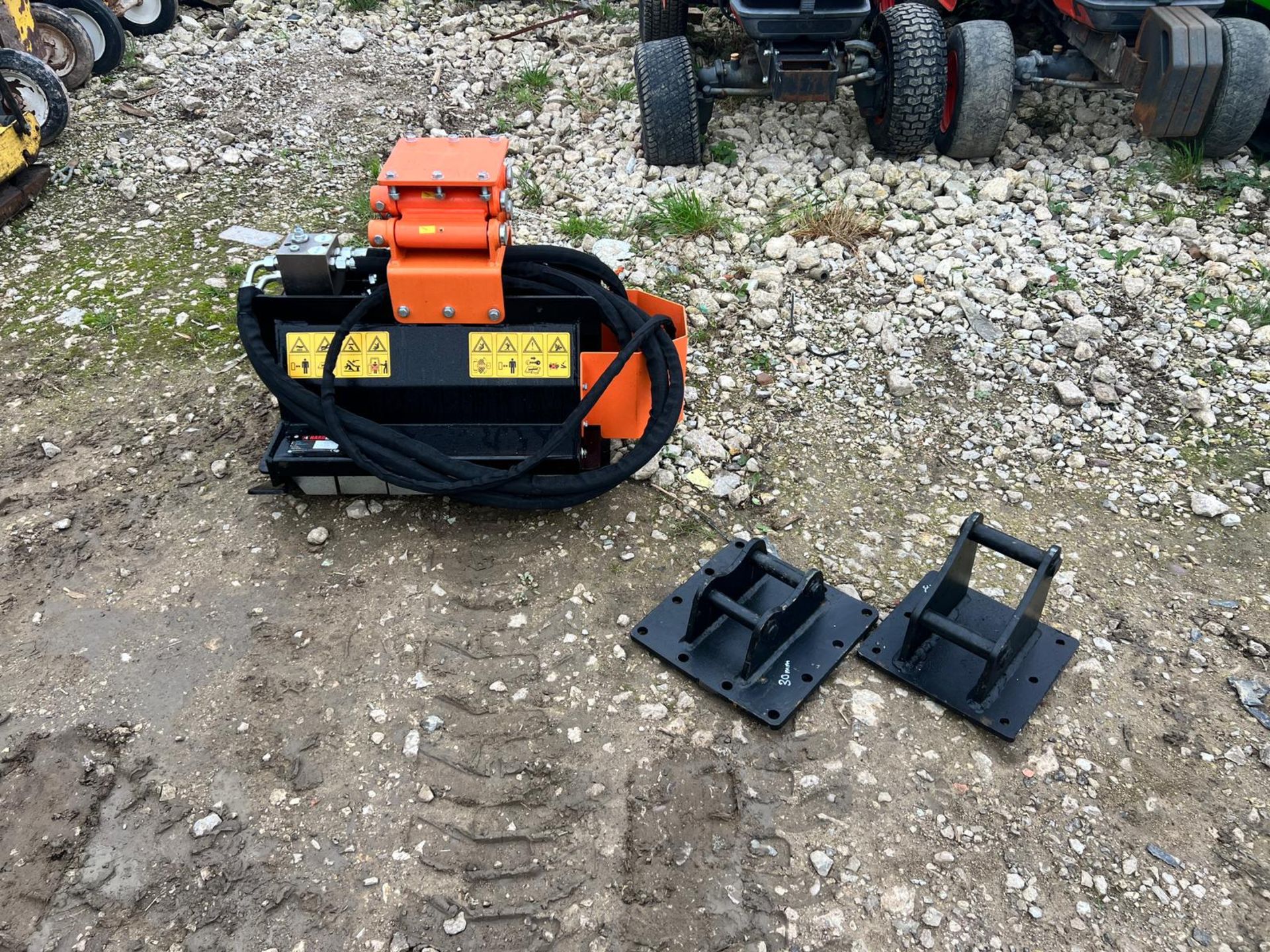 New And Unused Hardlife 60cm Hydraulic Flail Mower *PLUS VAT* - Image 3 of 10