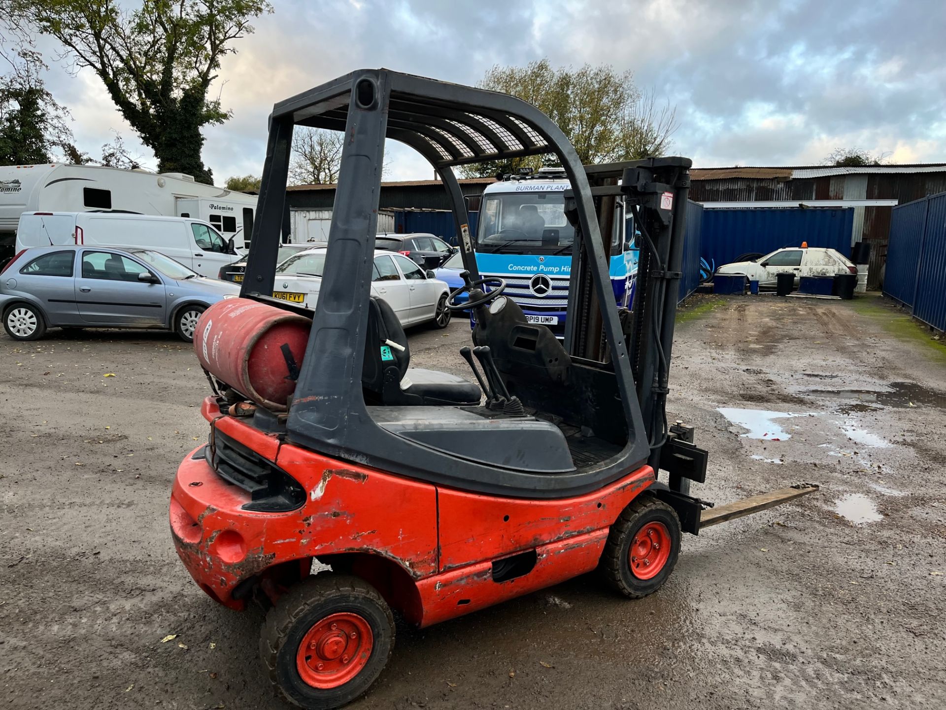 Linde H16 gas forklift - Free lift mast - Sideshift *NO VAT* - Image 2 of 5