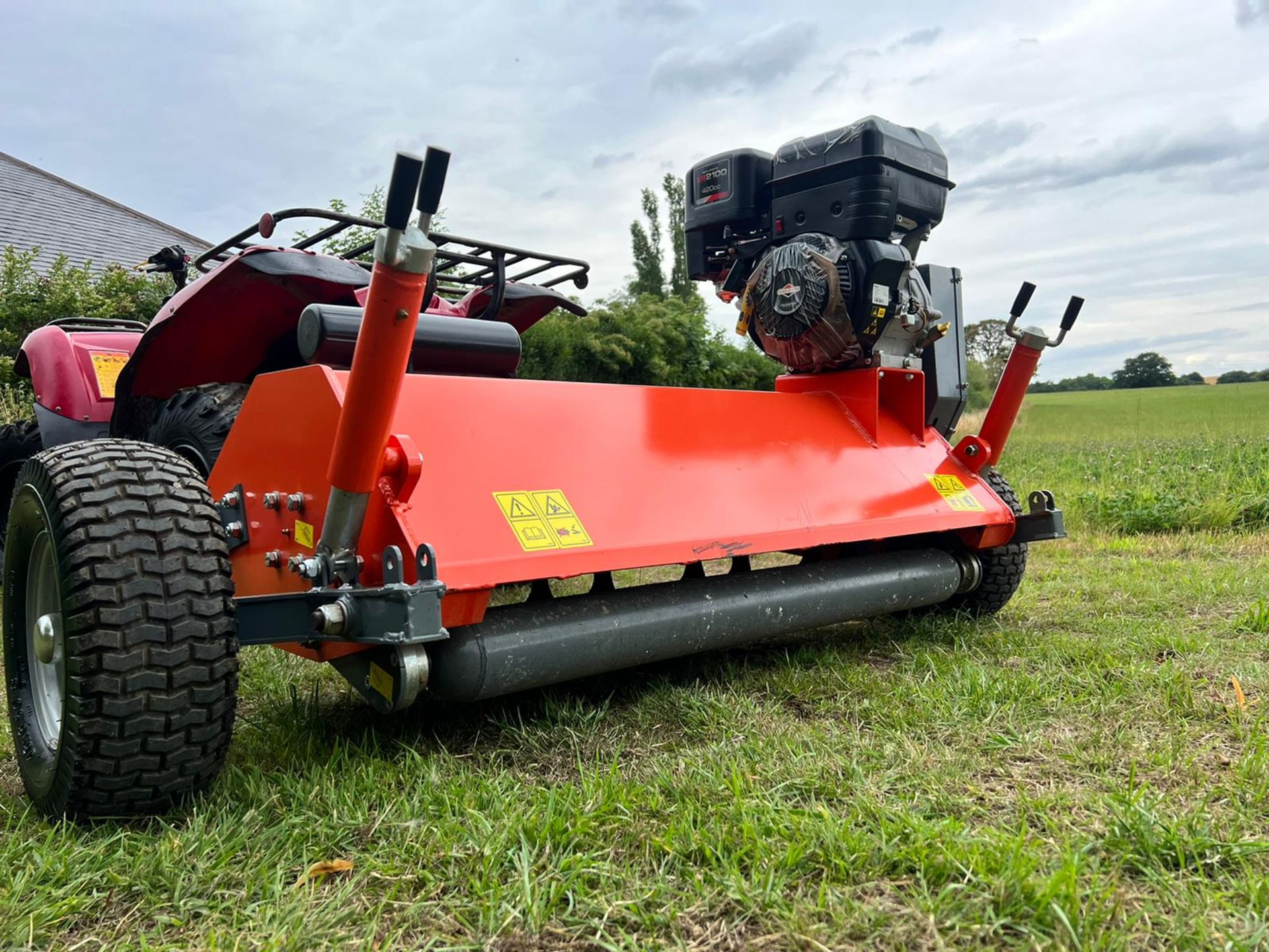 New And Unused 1.2 Metre ATV Flail Mower - Briggs And Stratton Engine *PLUS VAT* - Image 2 of 12